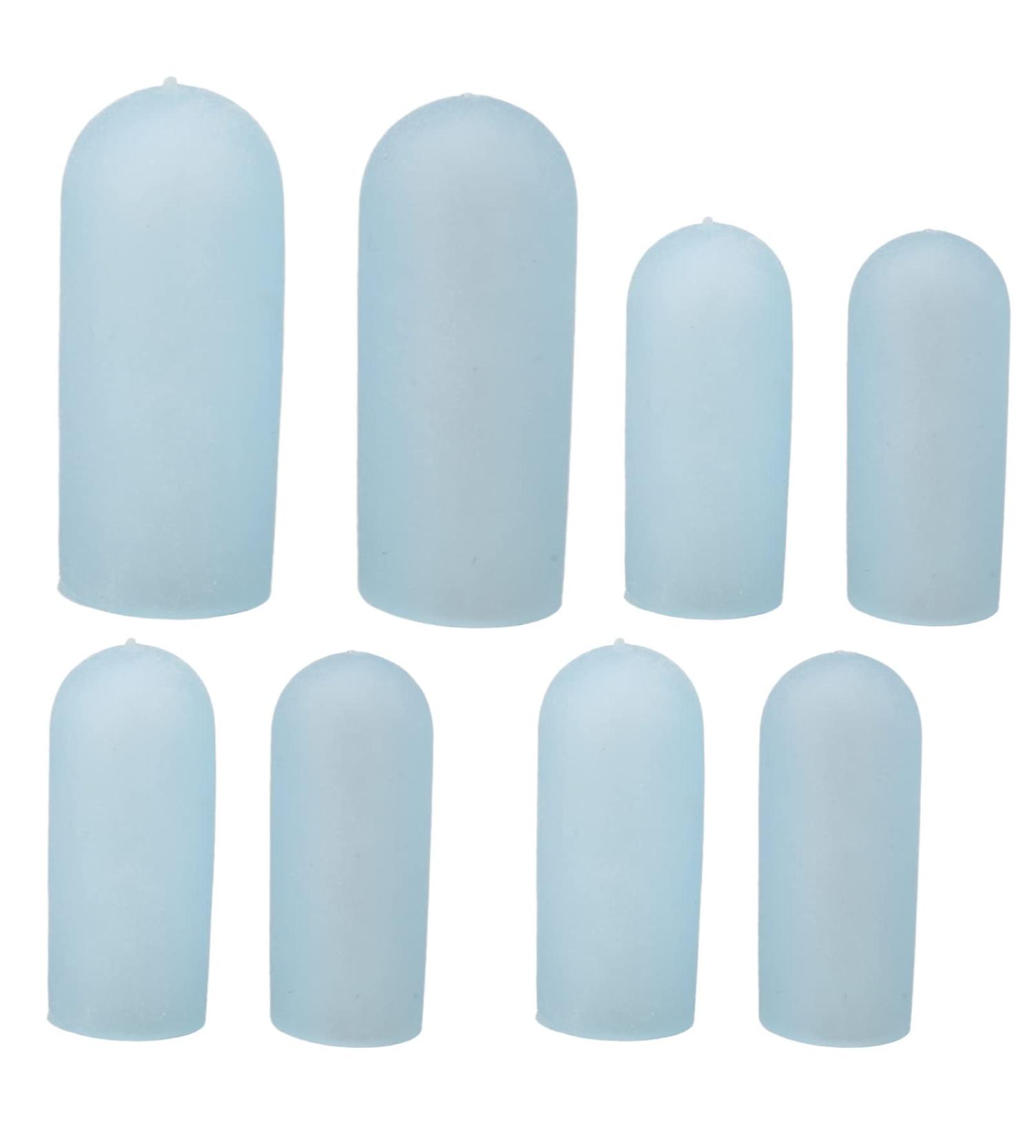 4 Pairs Toe Protectors - Blister Covers & Sleeves for Pain Relief | Perfect for Corns & Big Toe Rub - International Shipping - Buy Online on GoSupps.com