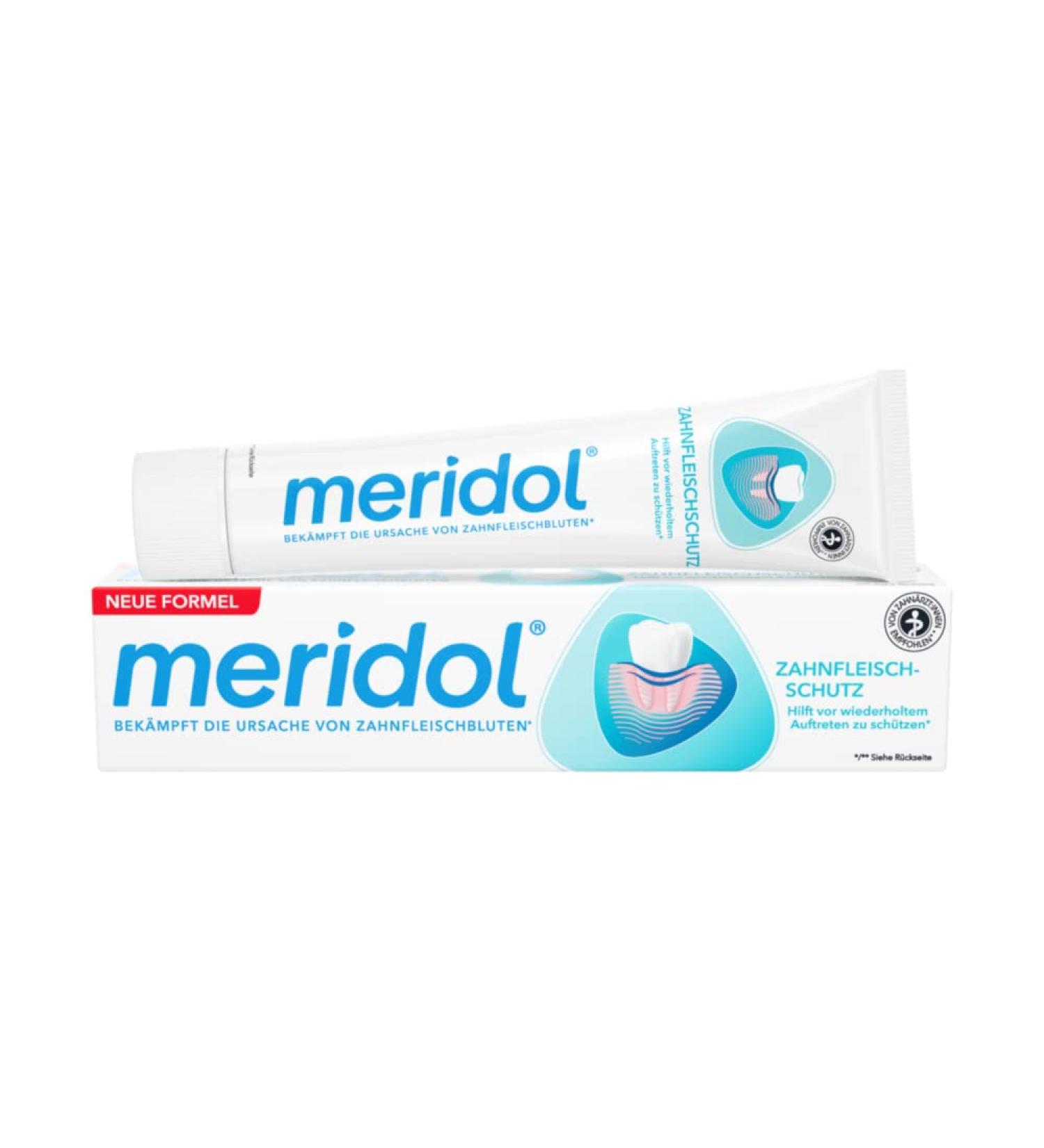 Buy meridol Toothpaste 75ml | Fight Gingivitis & Antibacterial Protection - International Shipping Available - Buy Online on GoSupps.com
