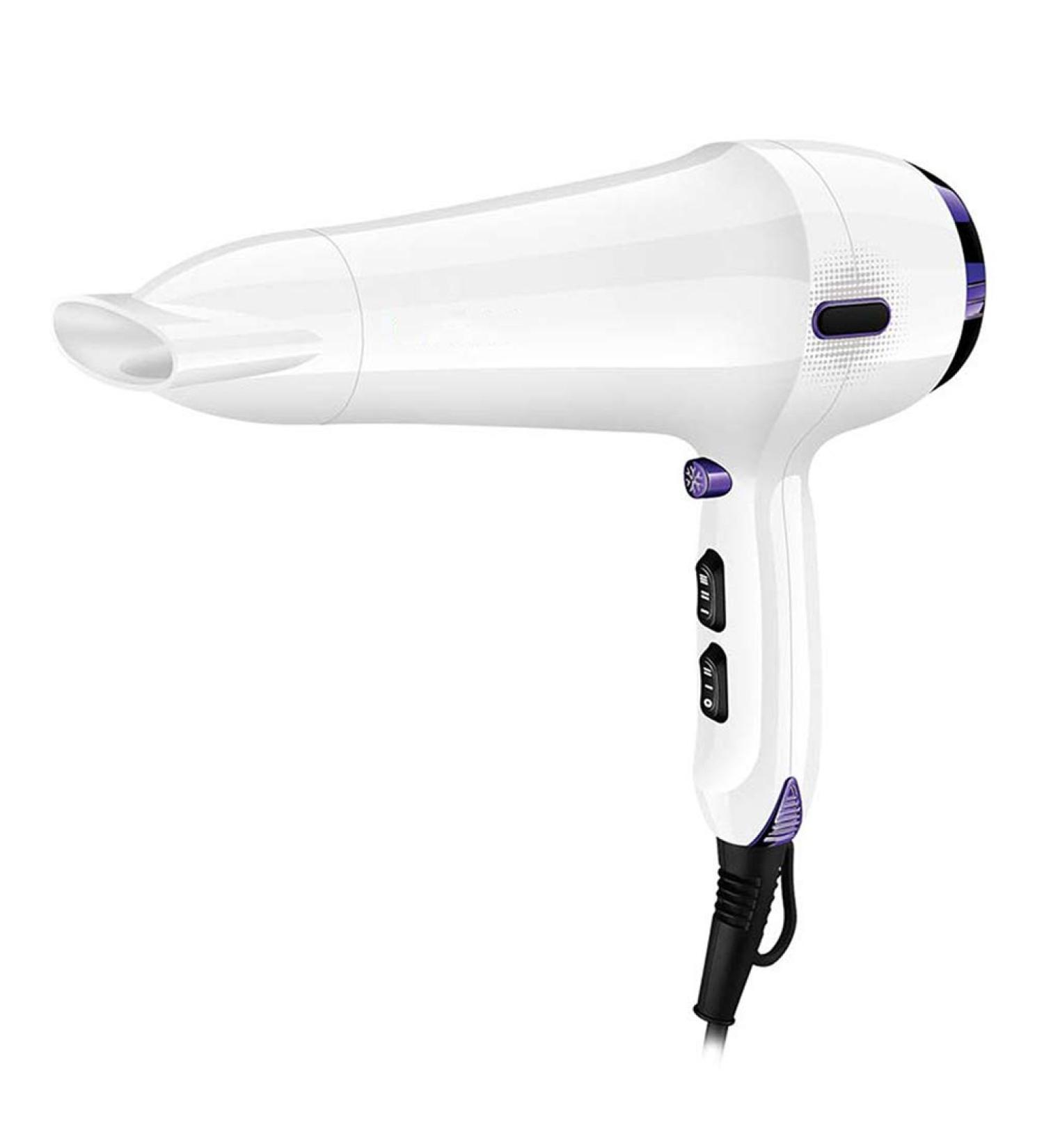 Hair Dryers Ionic 1800W Salon Hairdryer Hair Dryer Professional 2 Speed 3 Heat Cool Shot Setting AC Motor Blow Dryer Low Noise with Concentrator Fast Drying Time Reduce Frizz and Static Anti Small - Buy Online on GoSupps.com