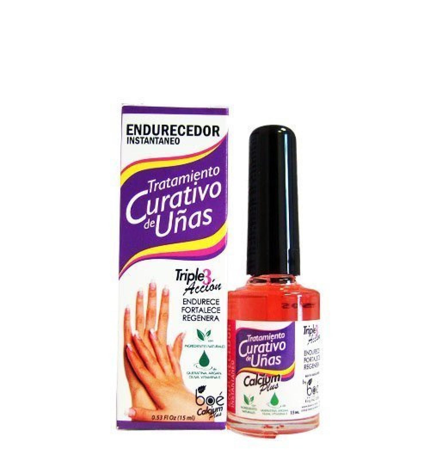 Boe Calcium Plus Nail Treatment 15ml- Triple Action formula for strong and healthy nails - Buy Online on GoSupps.com