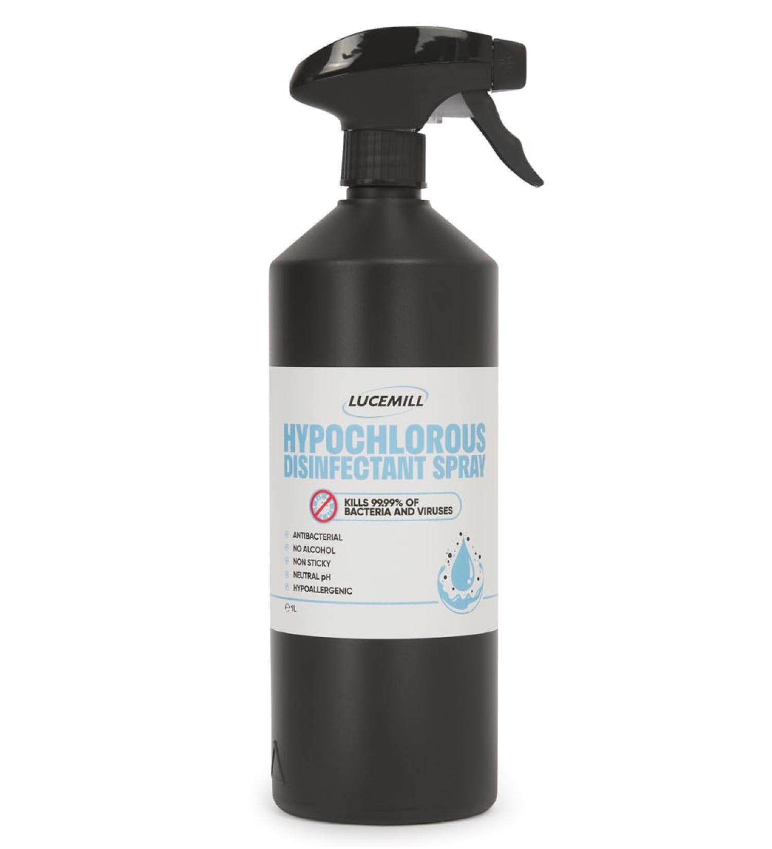 1 Litre Hypochlorous Acid Disinfectant Spray 100% Natural Surface Spray Cleaner Solution
