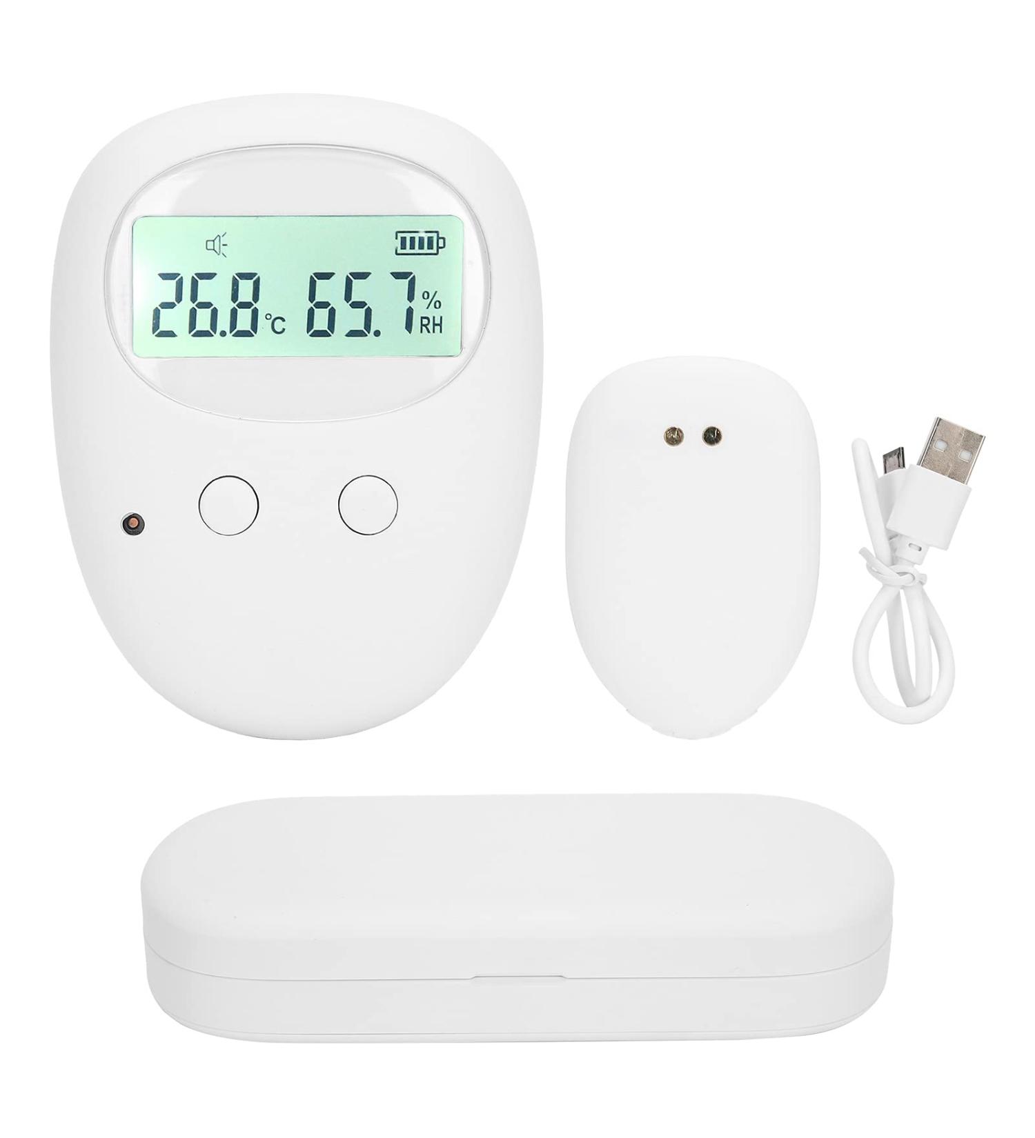 Wireless USB Rechargeable Bedwetting Alarm for Boys & Girls - Proven Enuresis Solution with Sound & Vibration - Buy Online on GoSupps.com