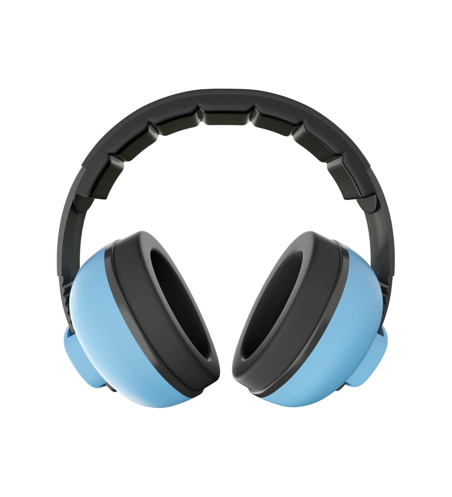 FungLam Baby Ear Defender Noise Cancelling Headphones - Adjustable Headband for Kids, Blue - Hearing Protection for Infants and Toddlers - Buy Online on GoSupps.com