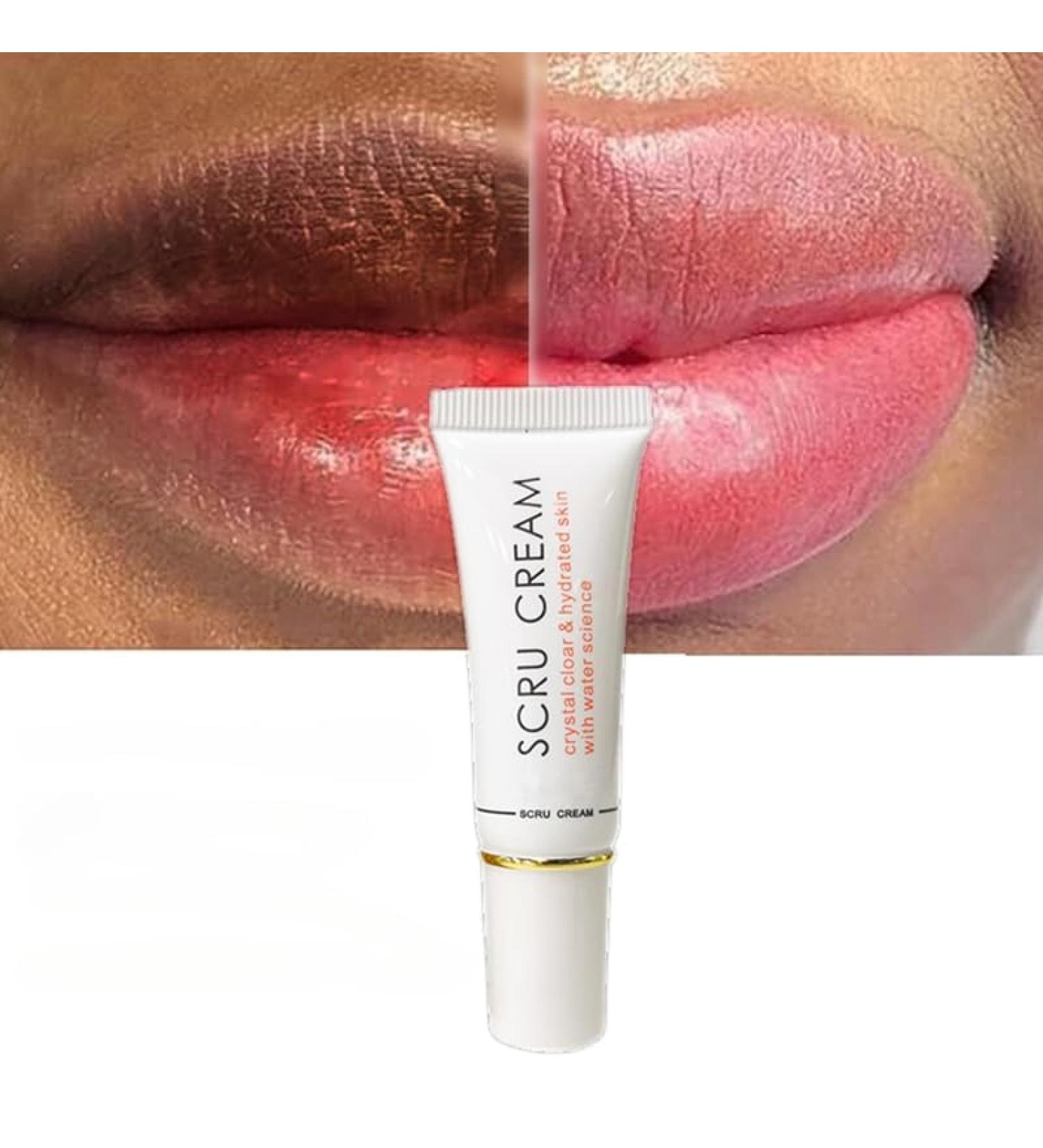 Cayes 2pcs Magic Lip Lighten Scrub Dark Black Lip Removal Exfoliation Pigmentation Fade Dull Pink Lip Balm Brighten Anti-Crack Moisturizing - Buy Online on GoSupps.com