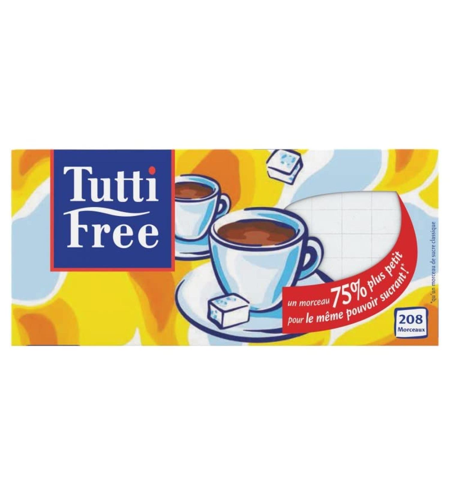 TUTTI FREE - Morceaux de Sucre Blanc All g - Format 290g - Id al pour vos pr parations sucr es - Lot De 4 - Buy Online on GoSupps.com