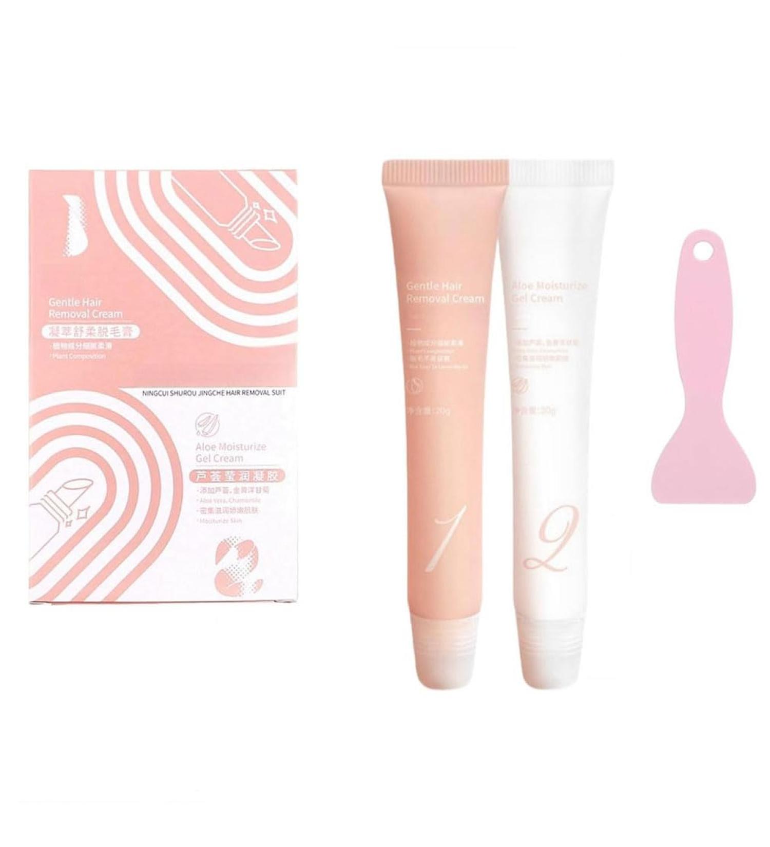 Kit de cr me d pilatoire pour femmes Cr me d pilatoire pour le visage pilation de la l vre sup rieure efficace et indolore pour le visage travail rapide pour le Face les sourcils (1) - Buy Online on GoSupps.com