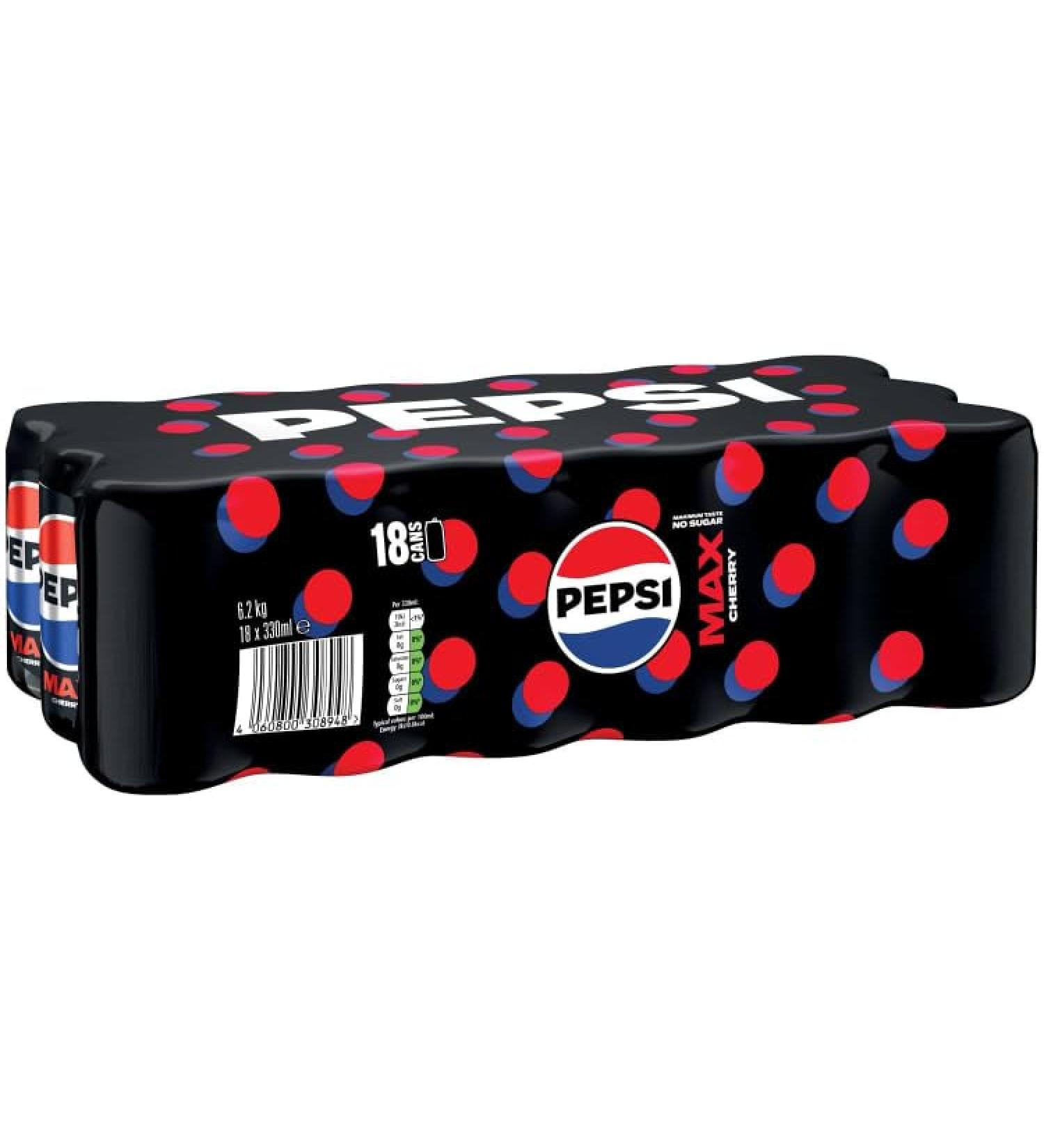 Peps Max Cherry 18 x 330ml