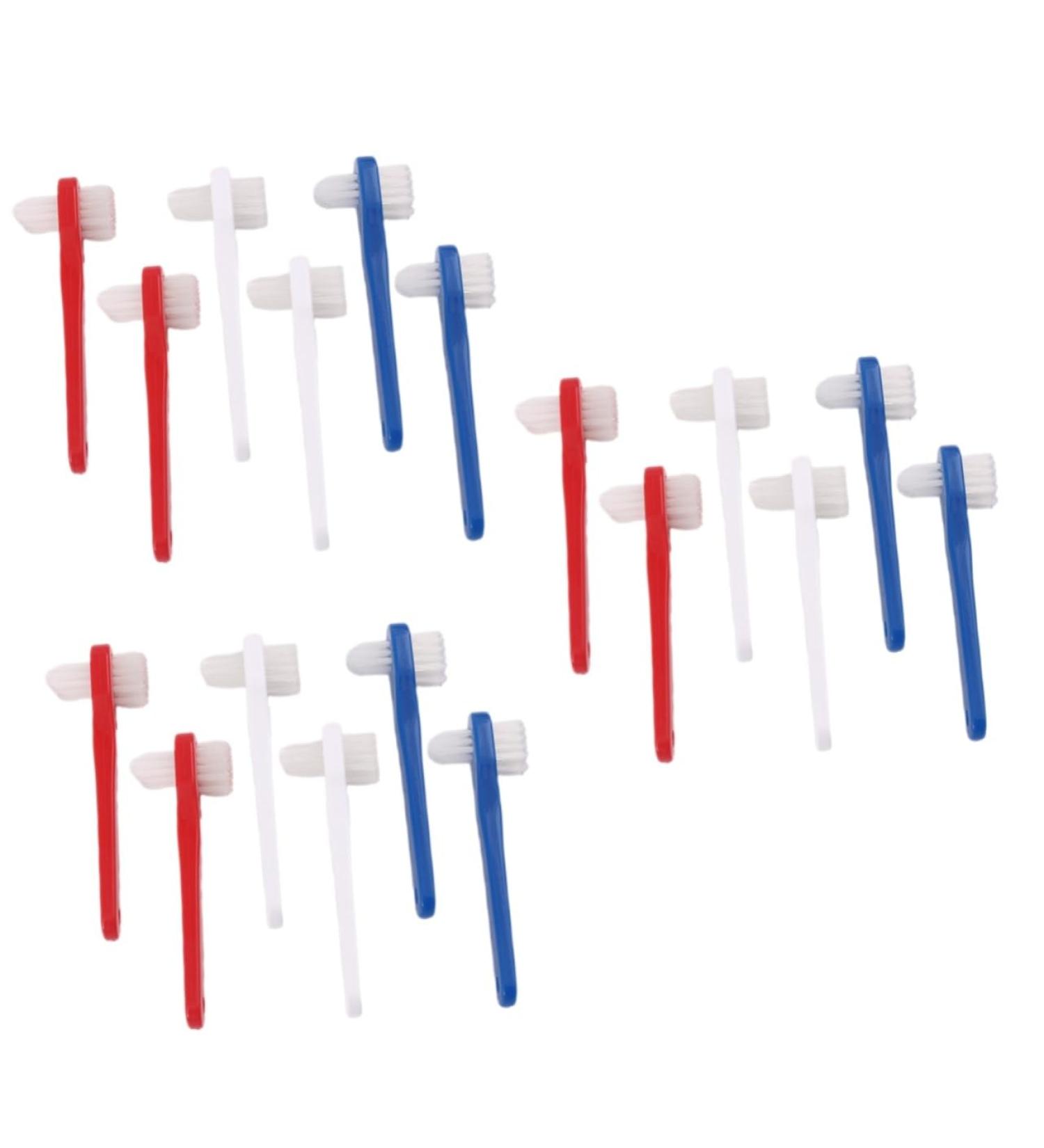 Buy TOVINANNA 18 STK Double-Headed Toothbrush for Dentures | Effective Oral Care Tool for Home - International Shipping Available - Buy Online on GoSupps.com