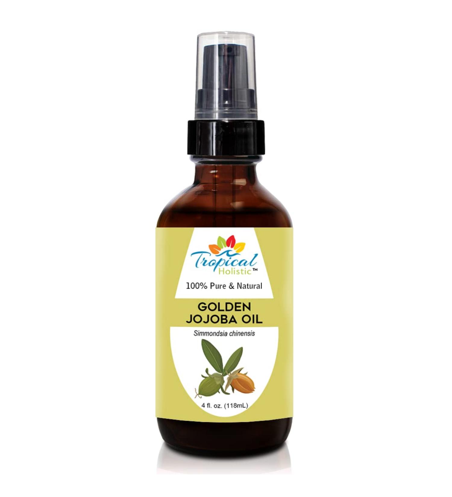 Buy 4 oz Jojoba Oil - Natural Pure Cold Pressed Moisturizer for Skin Hair Nails | International Shipping Available - Buy Online on GoSupps.com