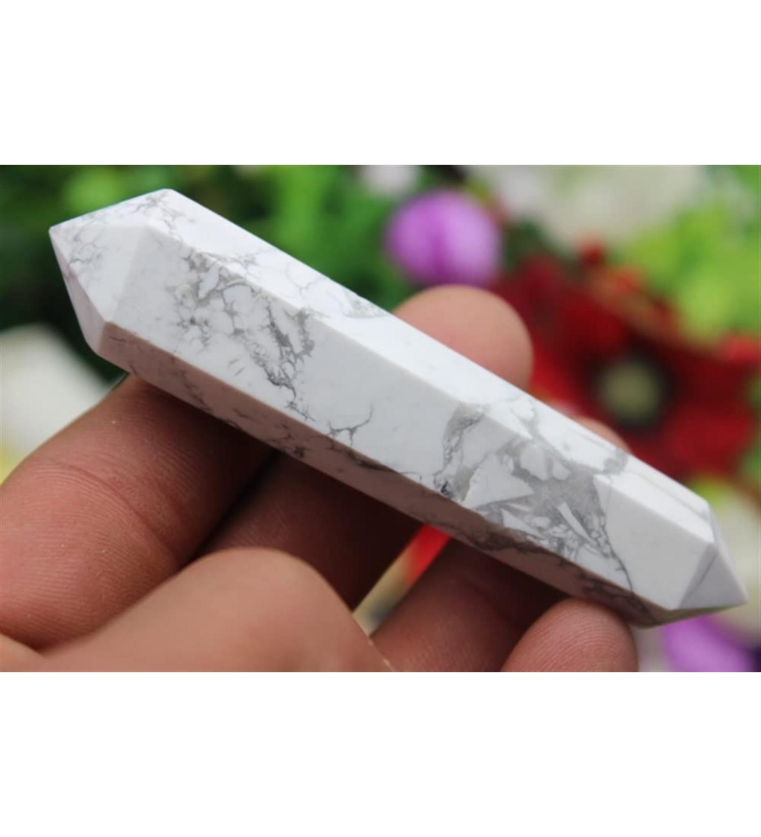 50 Grams of Natural Quartz Crystal White Turquoise Magic Wand s - Buy Online on GoSupps.com