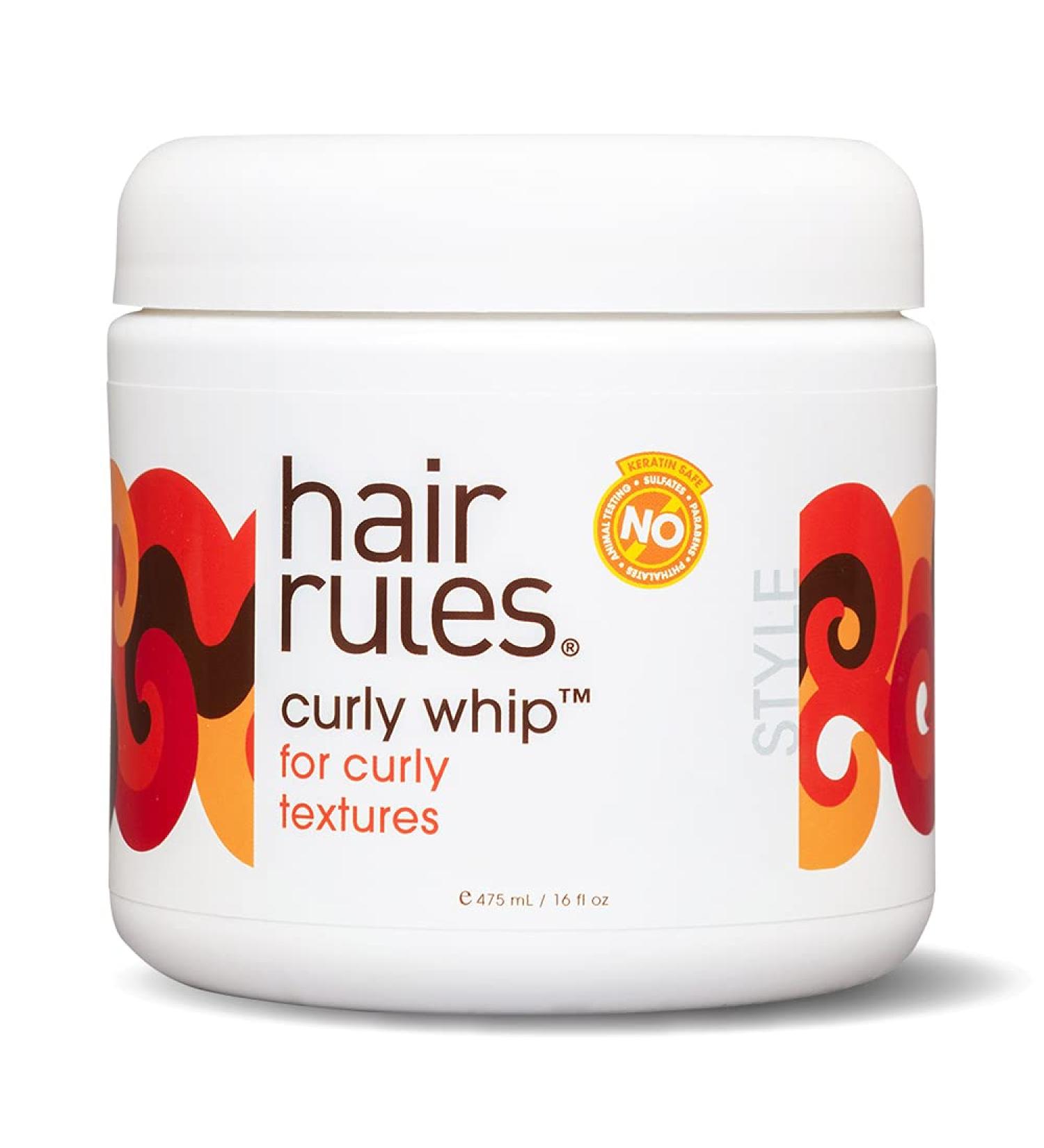 Hair Rules Curly Whip  16 fl. oz.