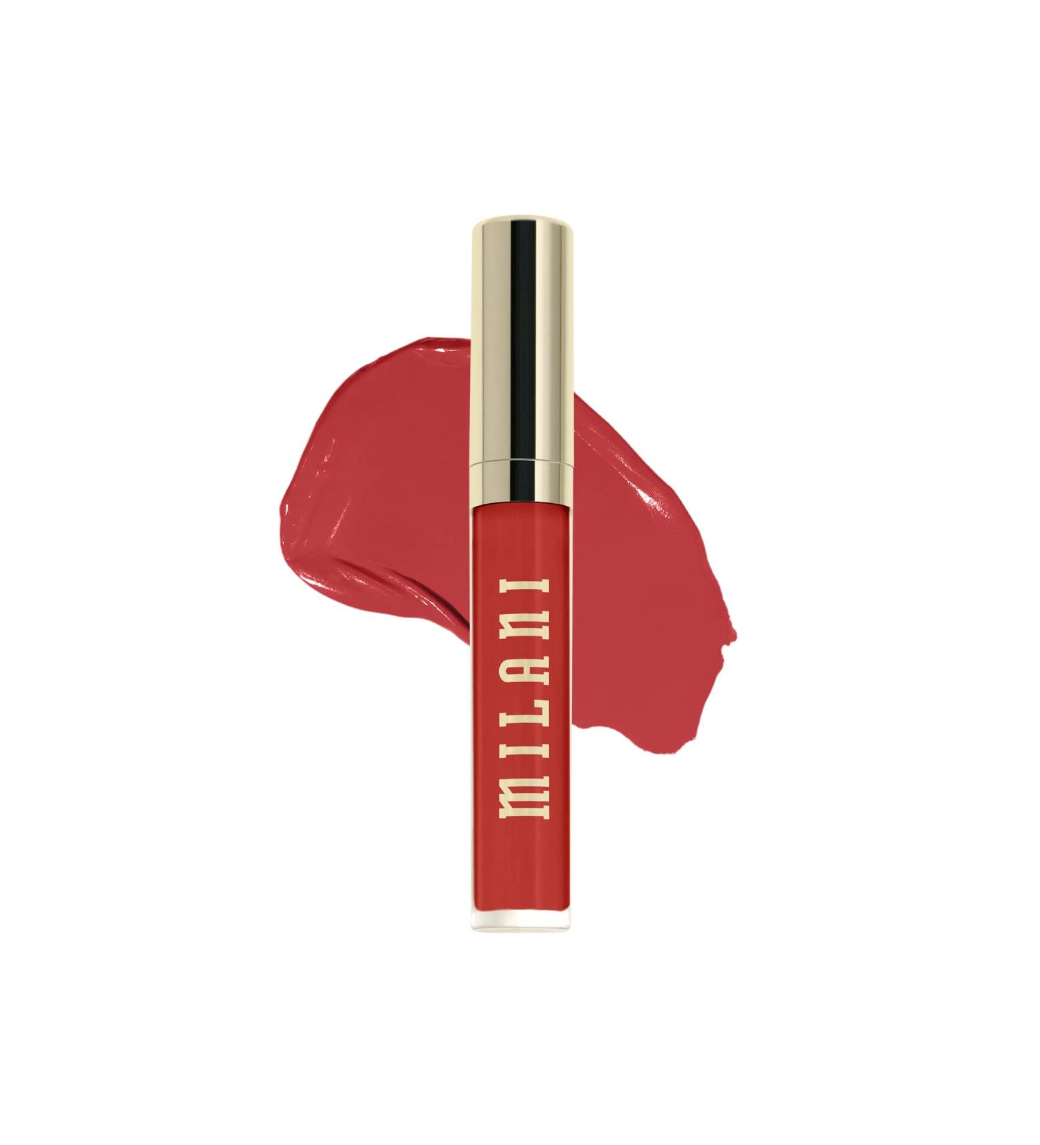 Milani Stay Put Longwear Liquid Lipstick in Unhinged - Smudge-Proof & Kiss-Proof Formula for All-Day Wear - Buy Online on GoSupps.com