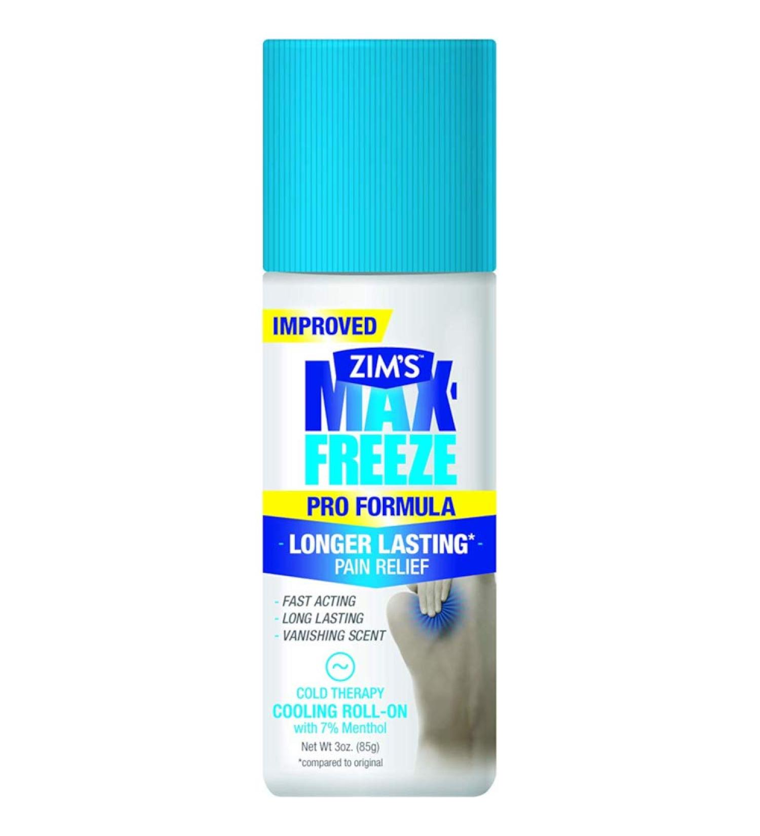 Zim'S Freeze Roll On Maxi Size 3z Zim'S Freeze Roll On Maximum 3z