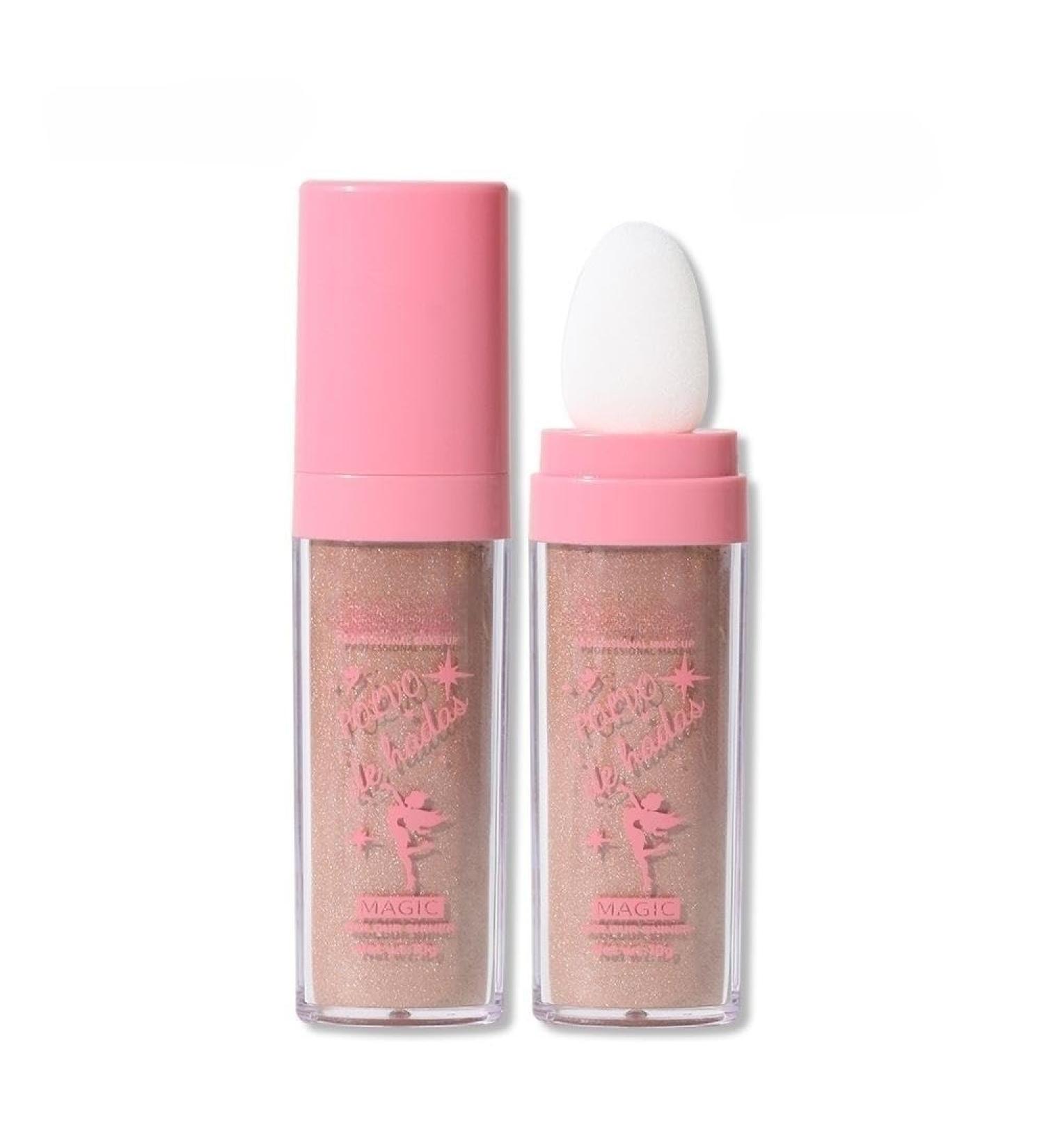 PICKX Fluorescent powder Body Flash Powder Stick Shiny Pink Fairy Pink Shiny Pink White Moonlight Powder Makeup stick Fairy Powder Highlights Fairy Powder Fairy Pink Highlights Patch Fairy Makeup (03#Gold) - Buy Online on GoSupps.com
