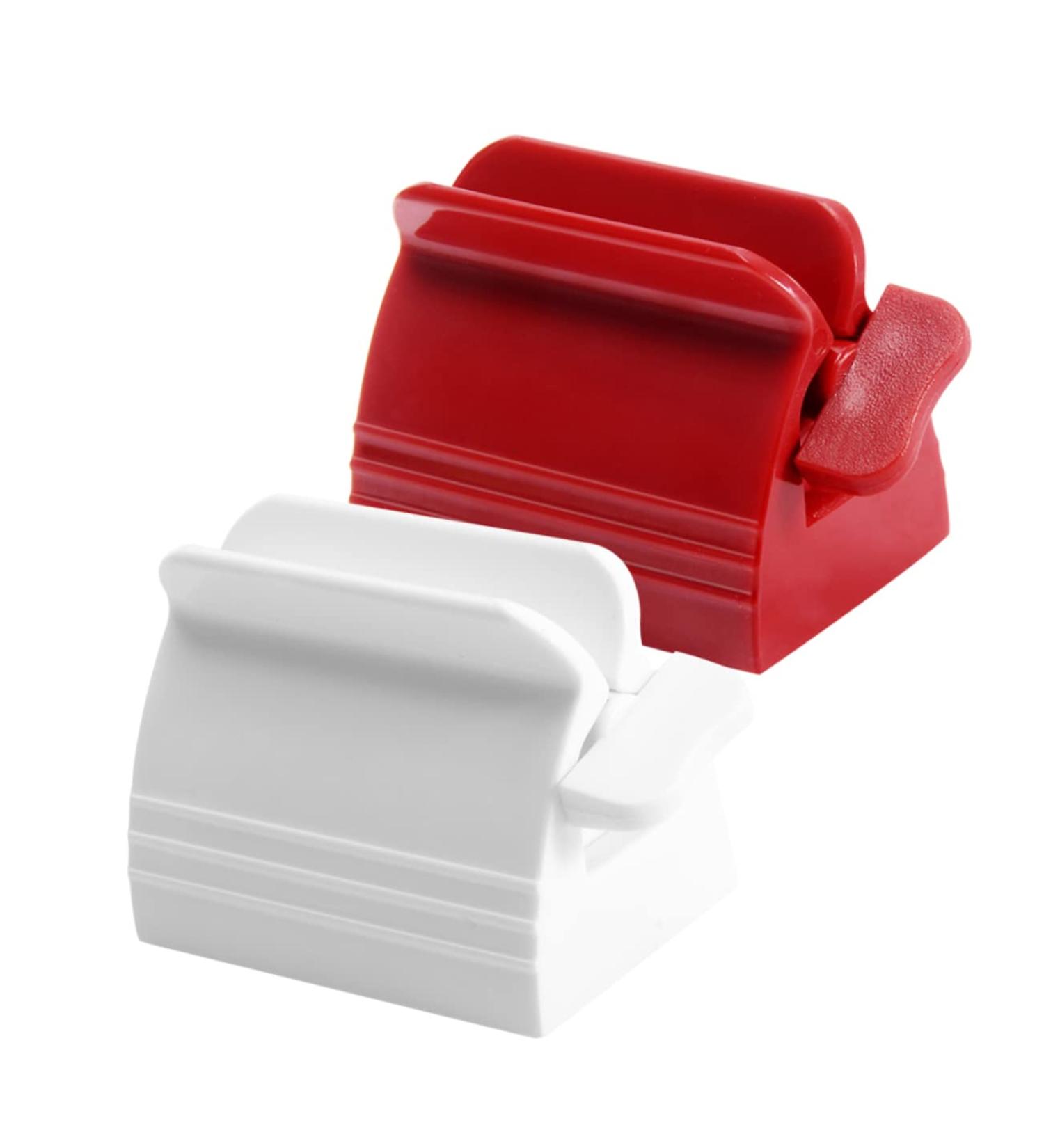 FRCOLOR 4pcs Tube Squeezer Set - Reusable Toothpaste Facial Paint & Lotion Extruders - Assorted Colors - 5.8x4.7 cm - Buy Online on GoSupps.com