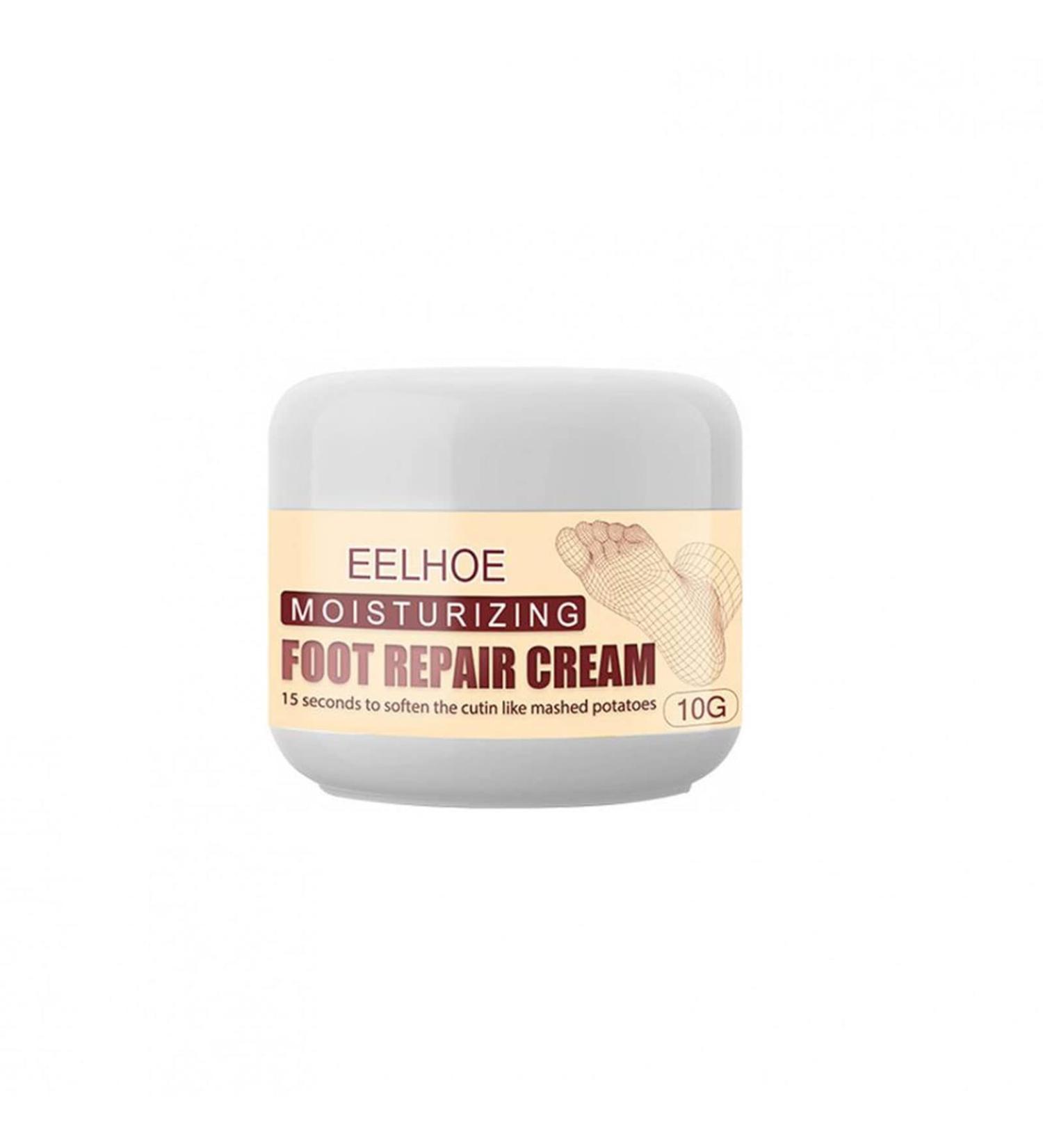 100% Natural Foot Care Cream for Dry Skin & Cracked Heels | Glycerin Infused | Soothes & Refreshes Tired Feet - Buy Online on GoSupps.com