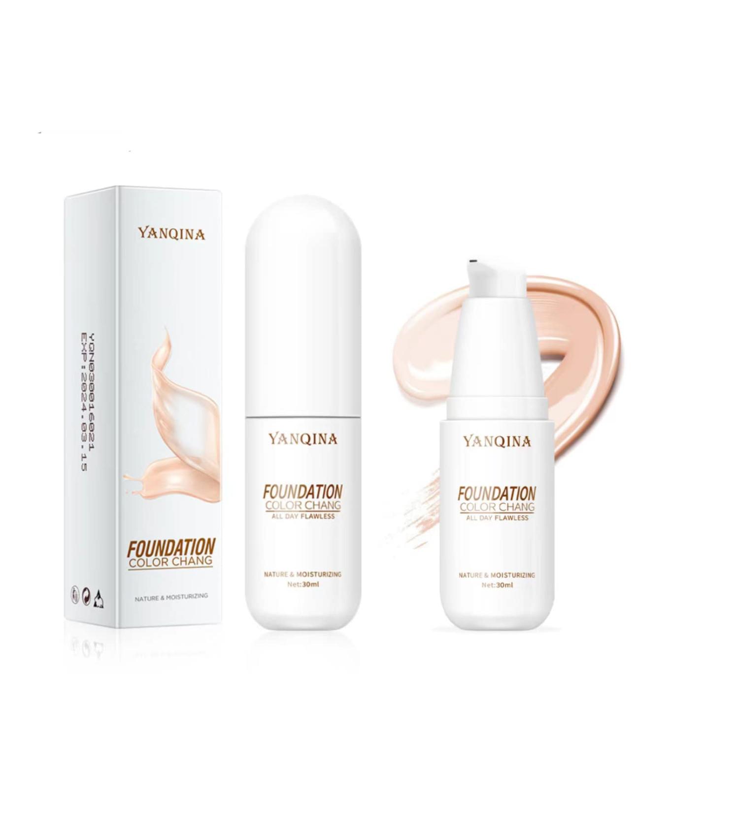 Color Changing Liquid Foundation for All Skin Types - Brighten, Moisturize, and Even Skin Tone with BB Cream - Buy Online on GoSupps.com