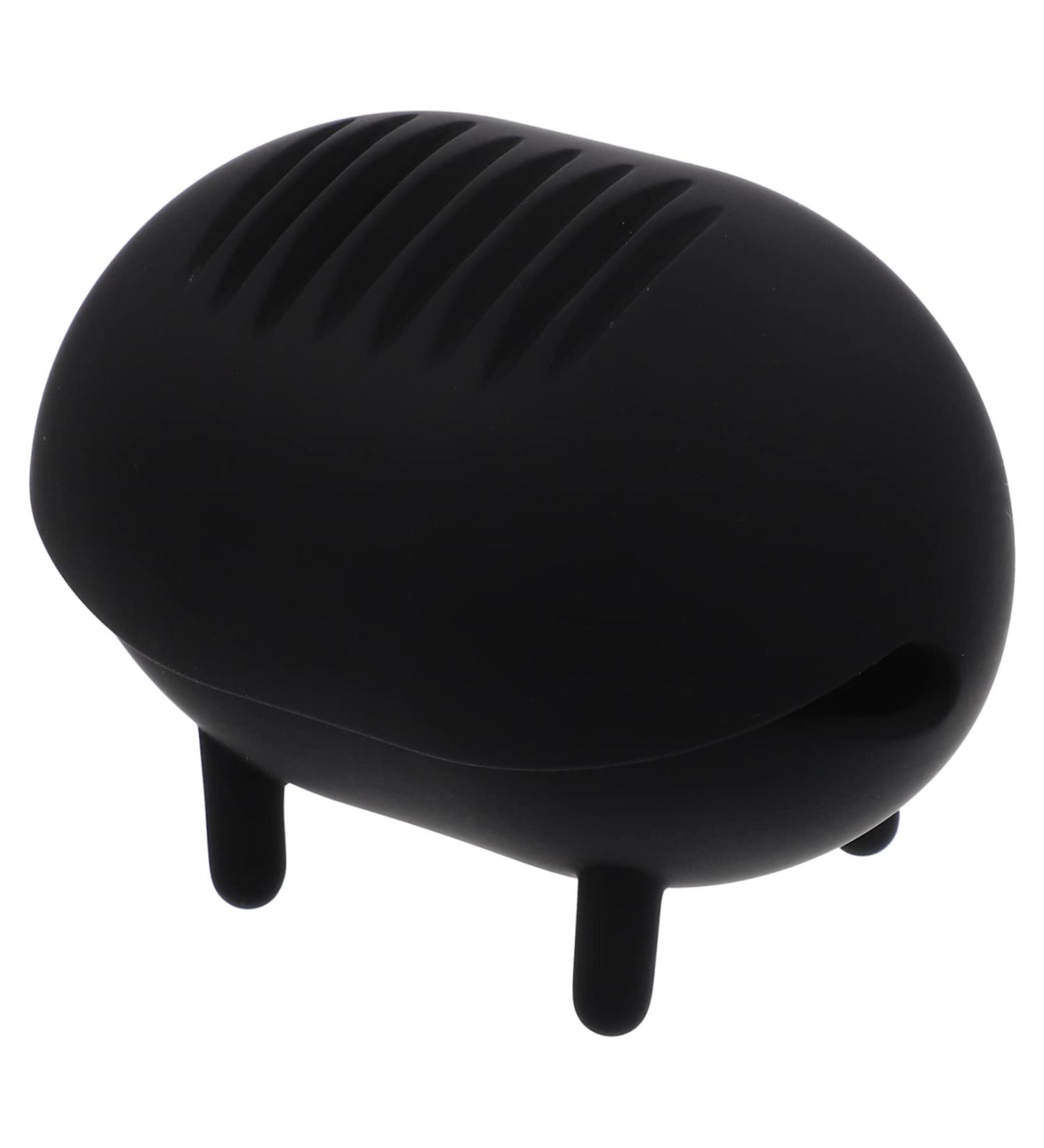 Beauty Egg Storage Blender - Travel Cosmetic Case 7.5x5cm - Black | Organize Your Makeup - Buy Online on GoSupps.com
