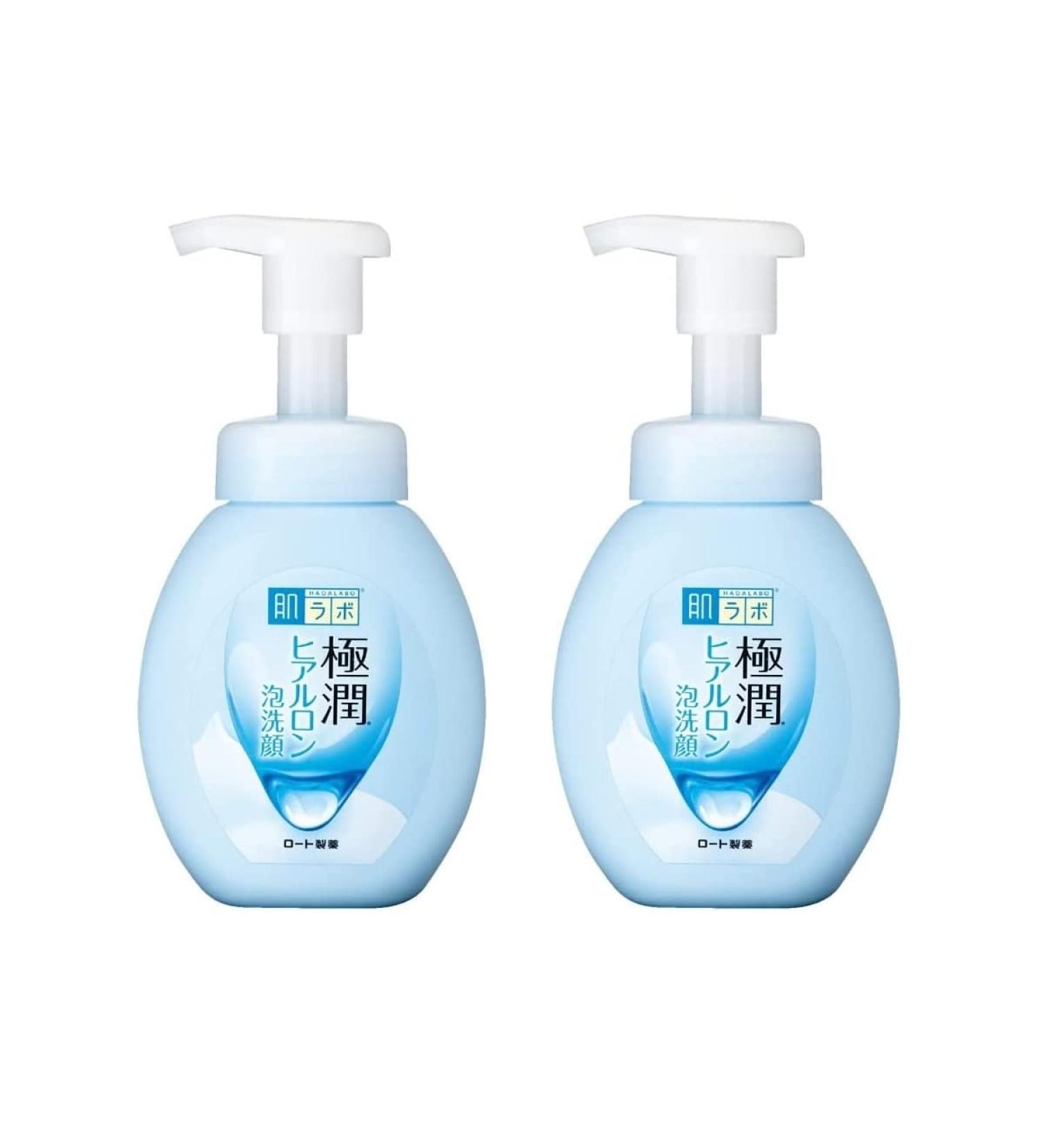 Hadalabo Japan Gokujyun Hyaluronic Acid Cleanser (160ml) 2-set - 5.4 Fl Oz (Pack of 2) - Buy Online on GoSupps.com
