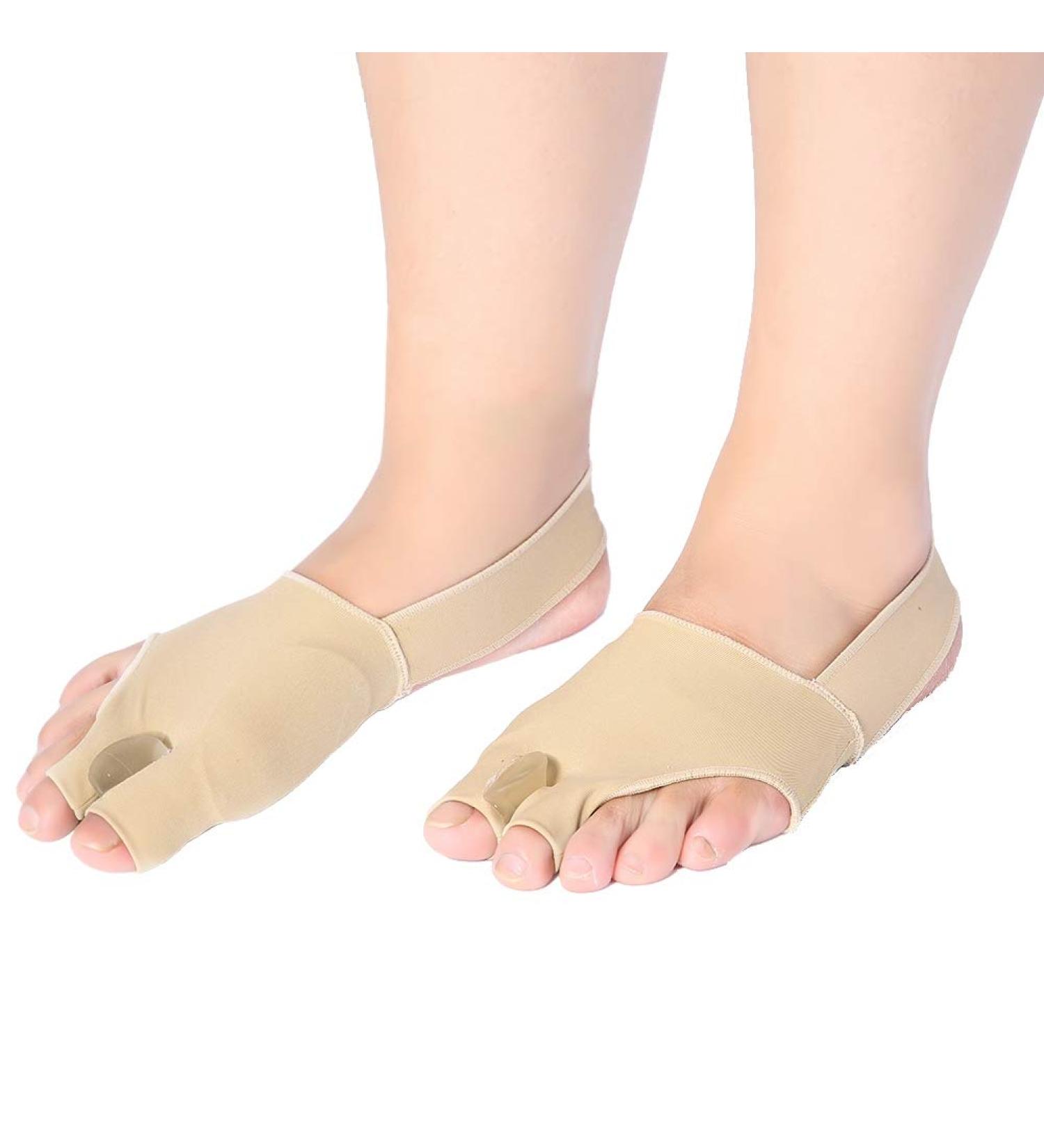 YUYTE Hallux Valgus Corrector Orthotic Braces for Bunion Alignment [Large] - Toe Separator for Men and Women - Buy Online on GoSupps.com