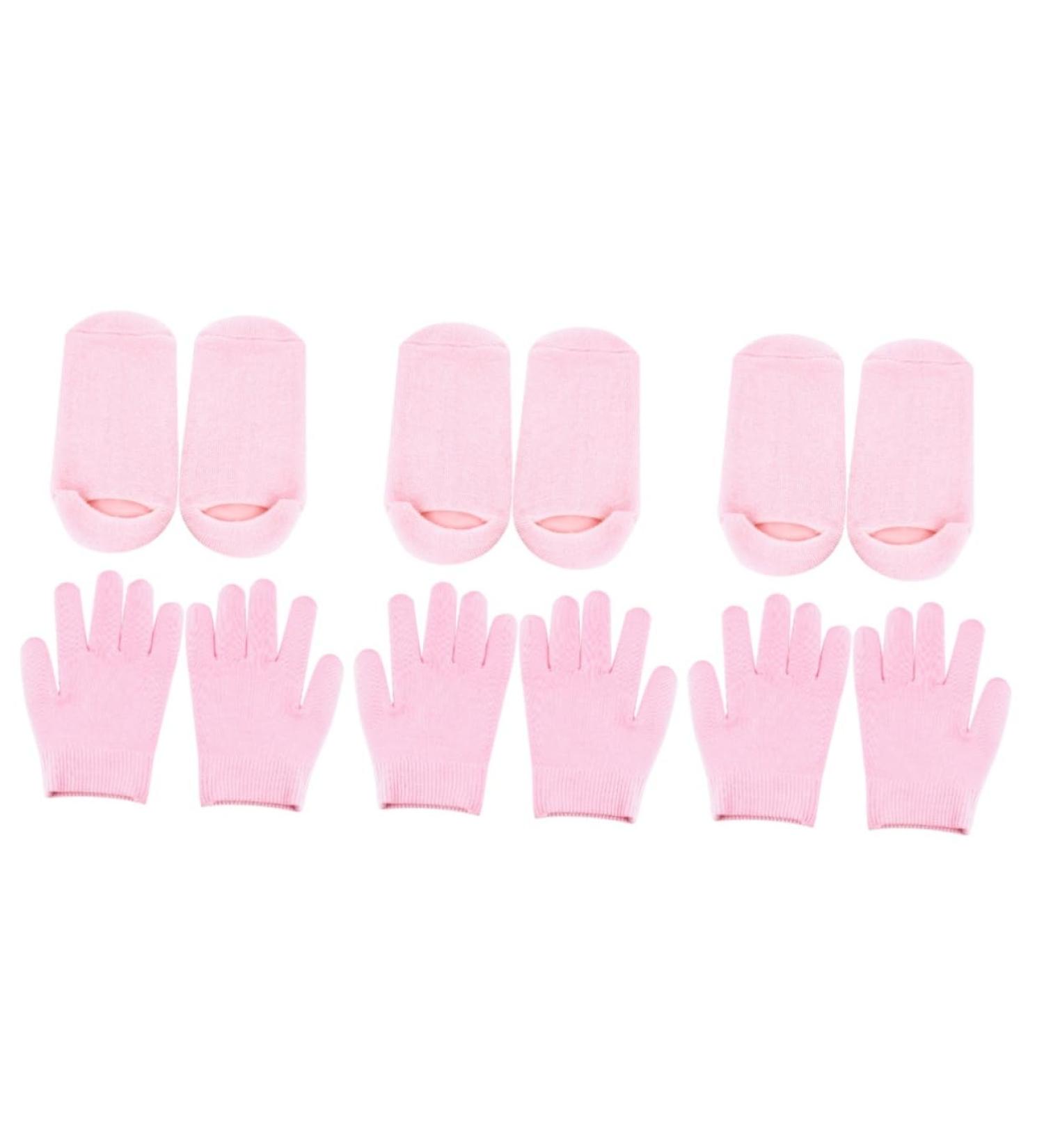 FOMIYES 6 Pairs Foot Mask Mositurizing Mitten Wicking Sock Cotton Gloves Socks for Woman Lotion Socks Overnight Mittens Kids Moisturizing Gloves Gel Socks Hand Gloves Miss Dry Hands - Buy Online on GoSupps.com