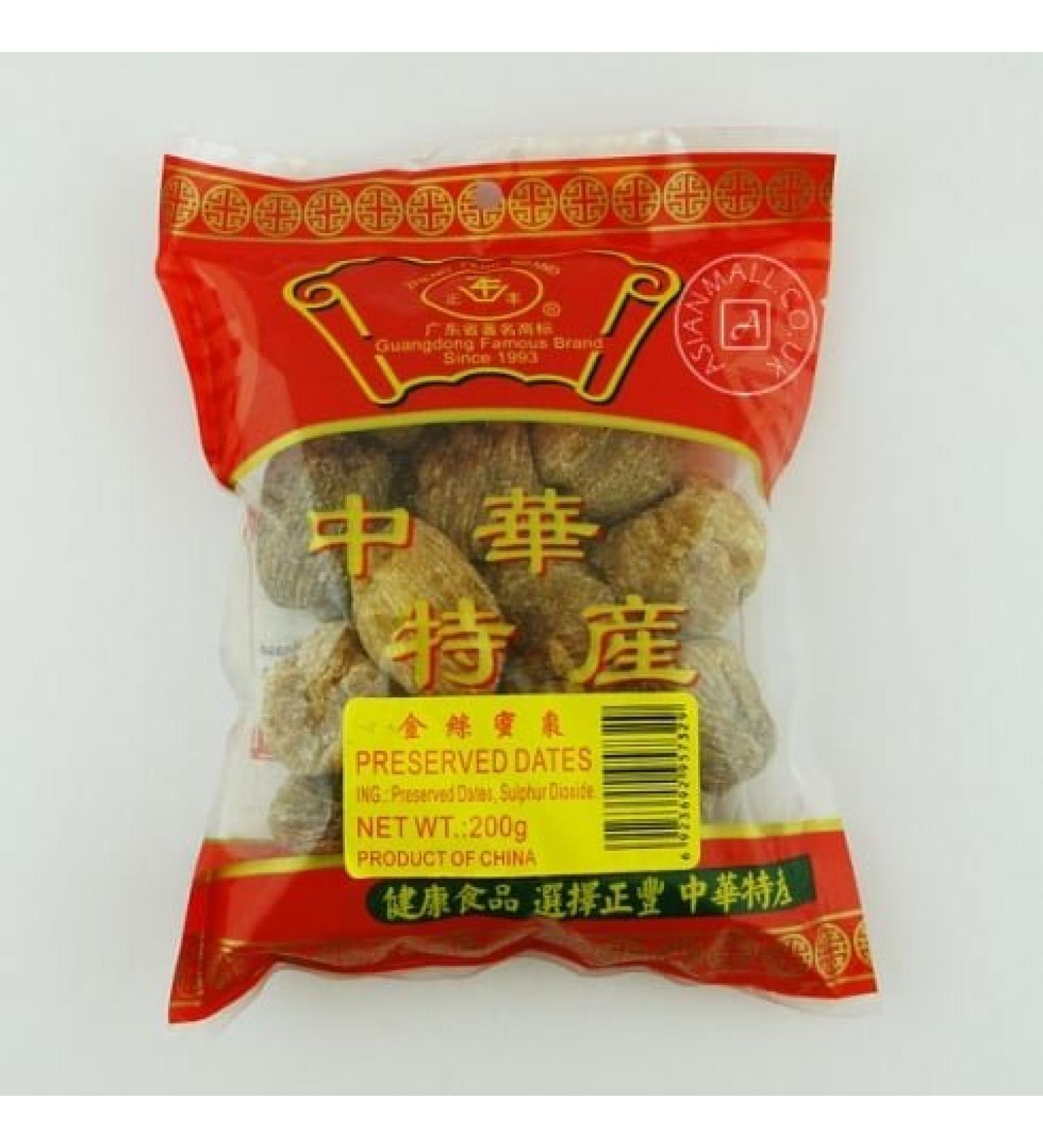 ZHENG FENG Preserved dates 200 g