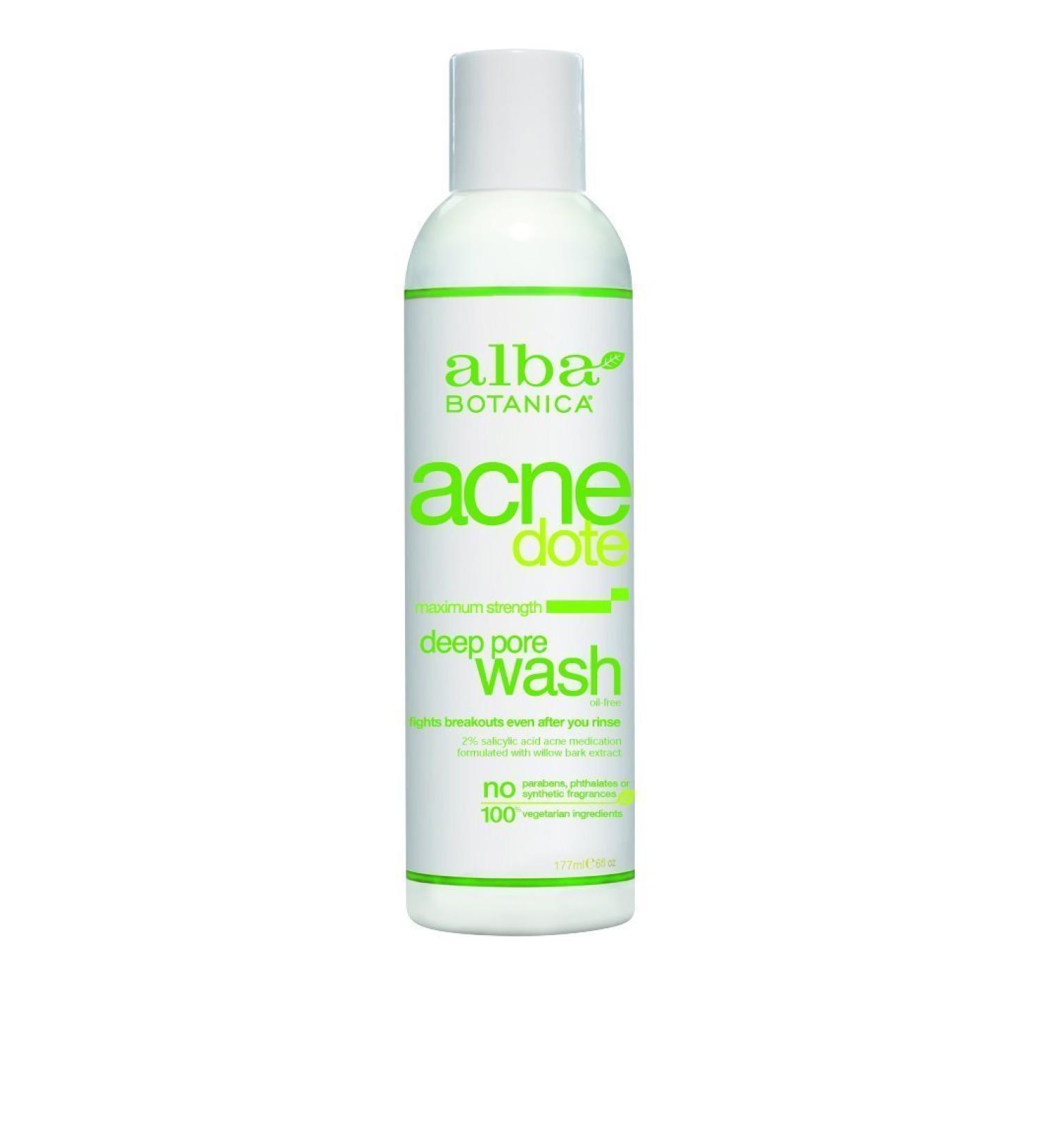 Alba Botanica Acnedote Deep Pore Wash 6 Fz