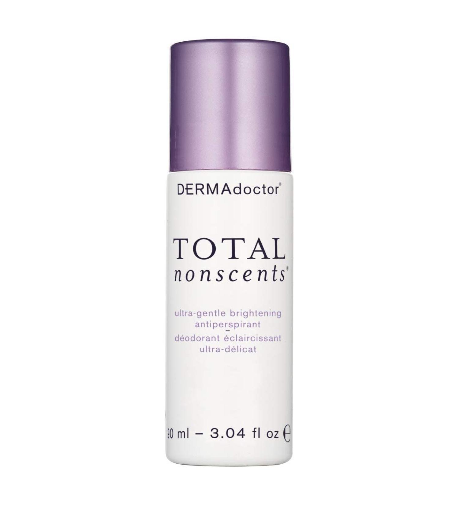 DERMAdoctor Total Nonscents Ultra Gentle Brightening Antiperspirant - 3.04 fl oz | Gentle & Effective Odor Protection - Buy Online on GoSupps.com