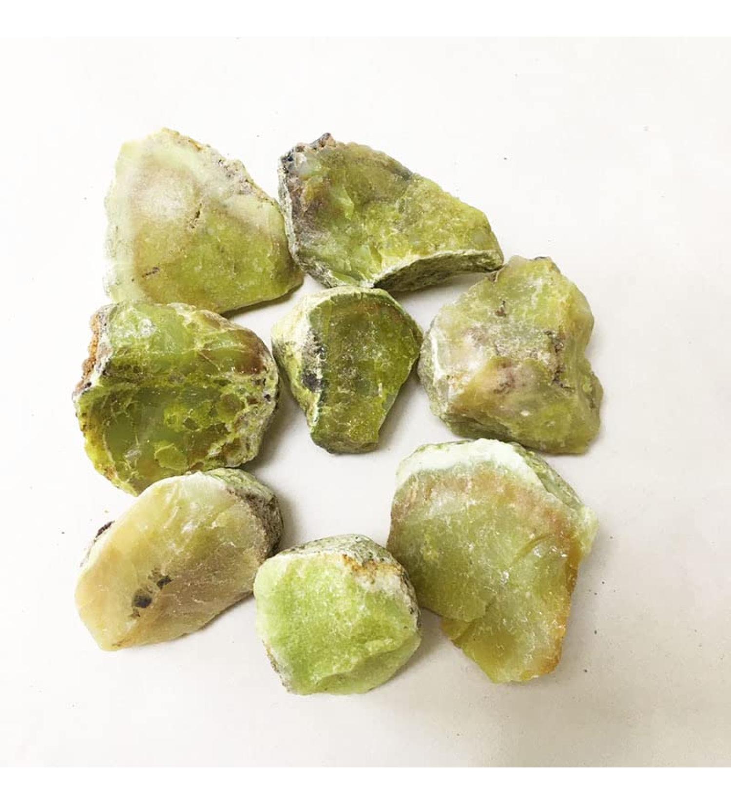 2-6cm 100g Natural Green Opal Raw Stone Specimens Carving Decorative Ornaments Green 3-6cm Home Goods 3-6cm Green - Buy Online on GoSupps.com