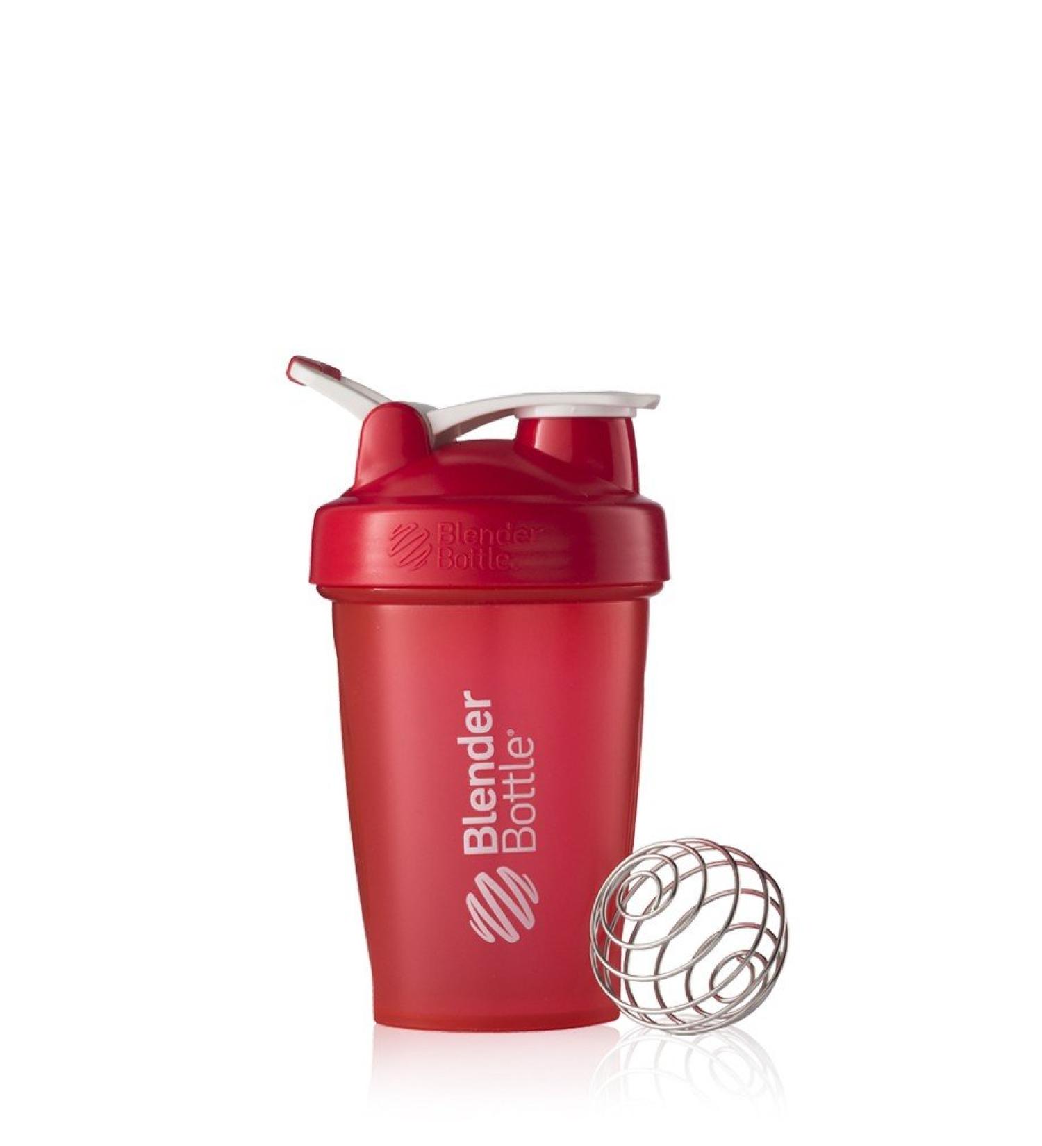 BlenderBottle Classic 20oz Red Shaker Bottle with Loop Top - Best Quality - Buy Online on GoSupps.com