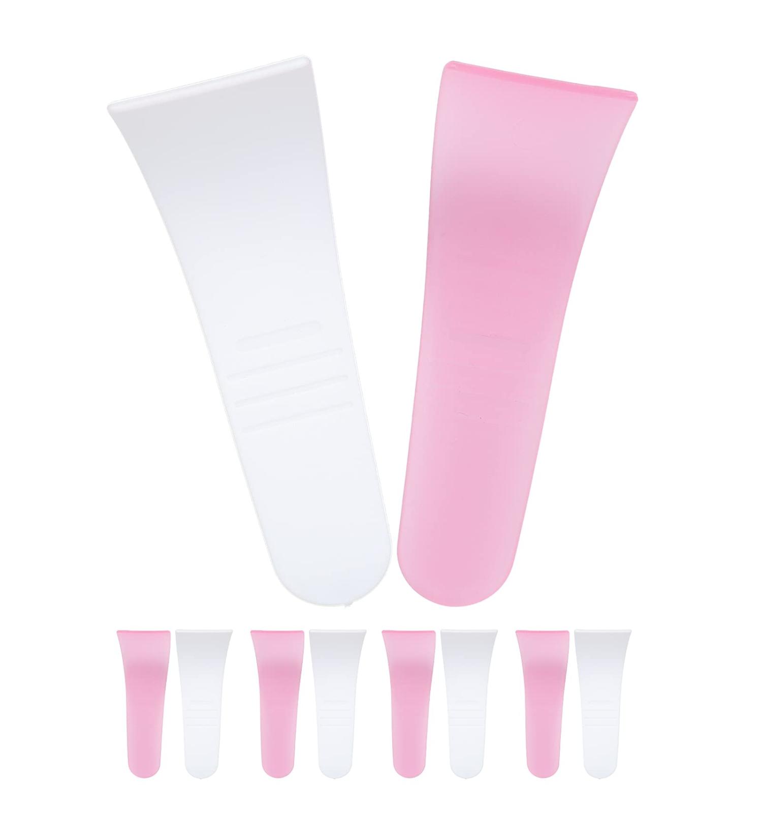 Wax Spatula Set - 10pcs 10x4x3 cm Depilatory Cream Applicators for Home Salon Hair Removal Tools - Buy Online on GoSupps.com