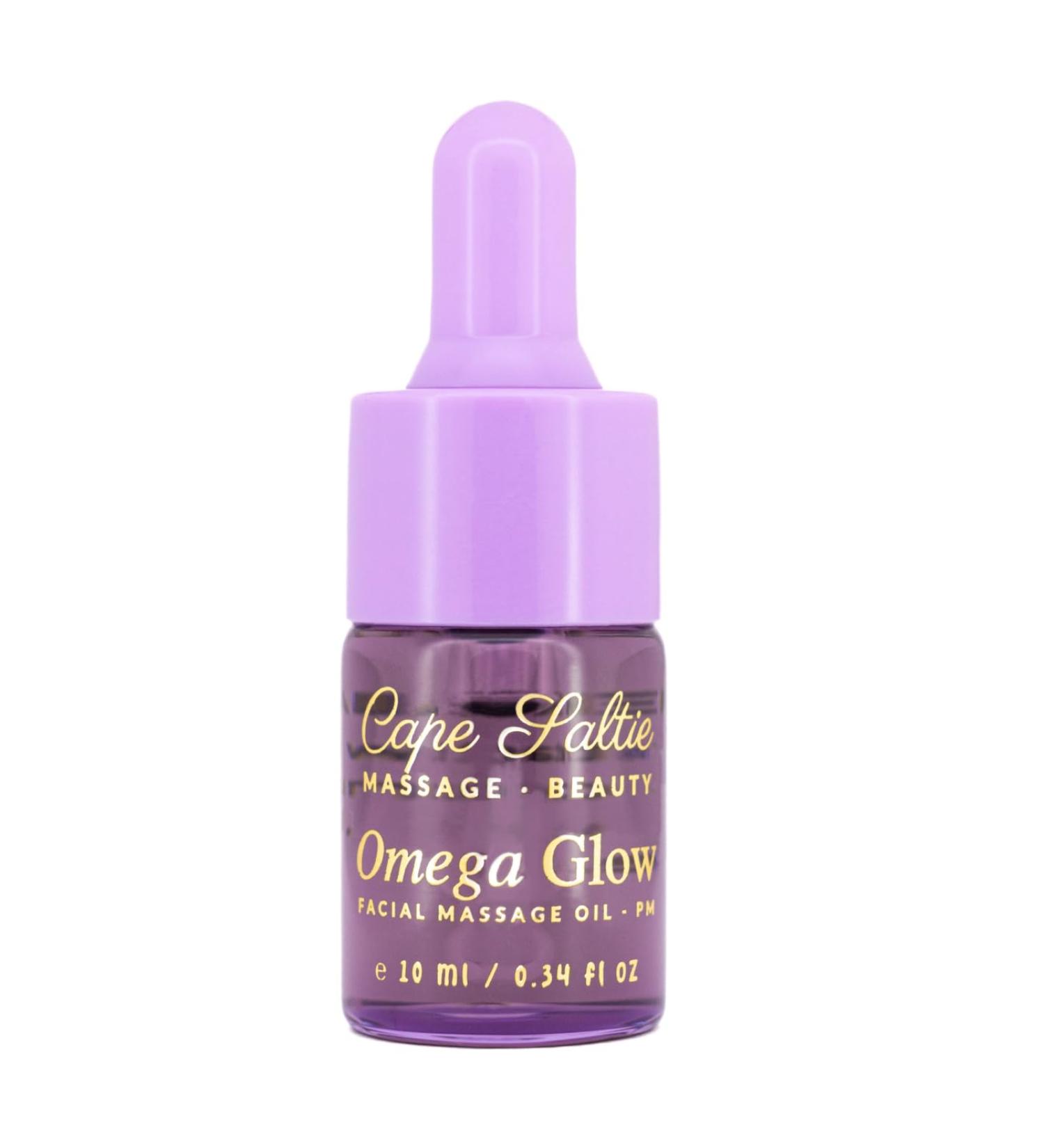 Purify Omega Glow Facial Massage Oil - PM 10ml. Blueberry Seed Oil Organic Jojoba Oil Willow Bark Blend for Skin Clarity and Balance - Buy Online on GoSupps.com