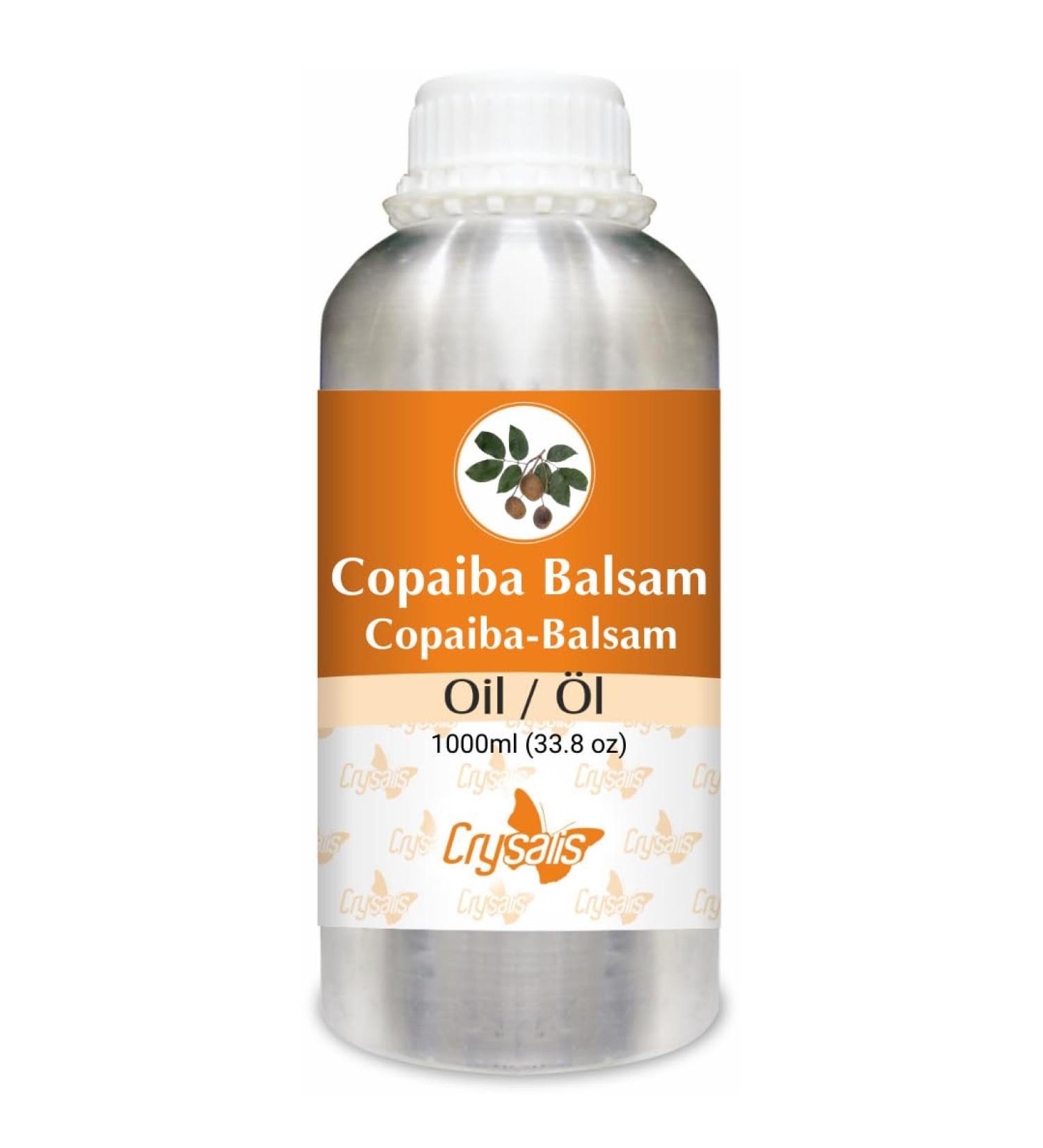 CRYSALIS Crysalis Copaiba Balm (Copaifera officinalis) Oil 1000ml/33.8Fl oz