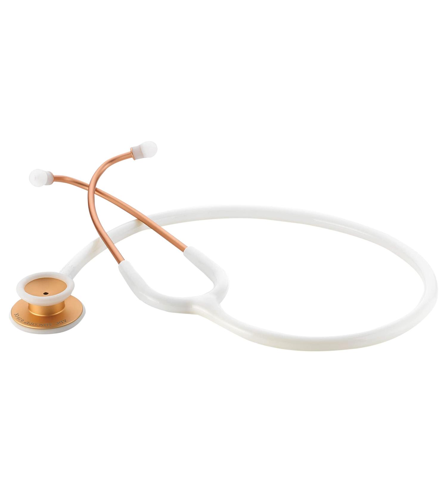 ADC Adscope 619 Ultra-lite Clinical Stethoscope - Rose Gold/White - Buy Online on GoSupps.com