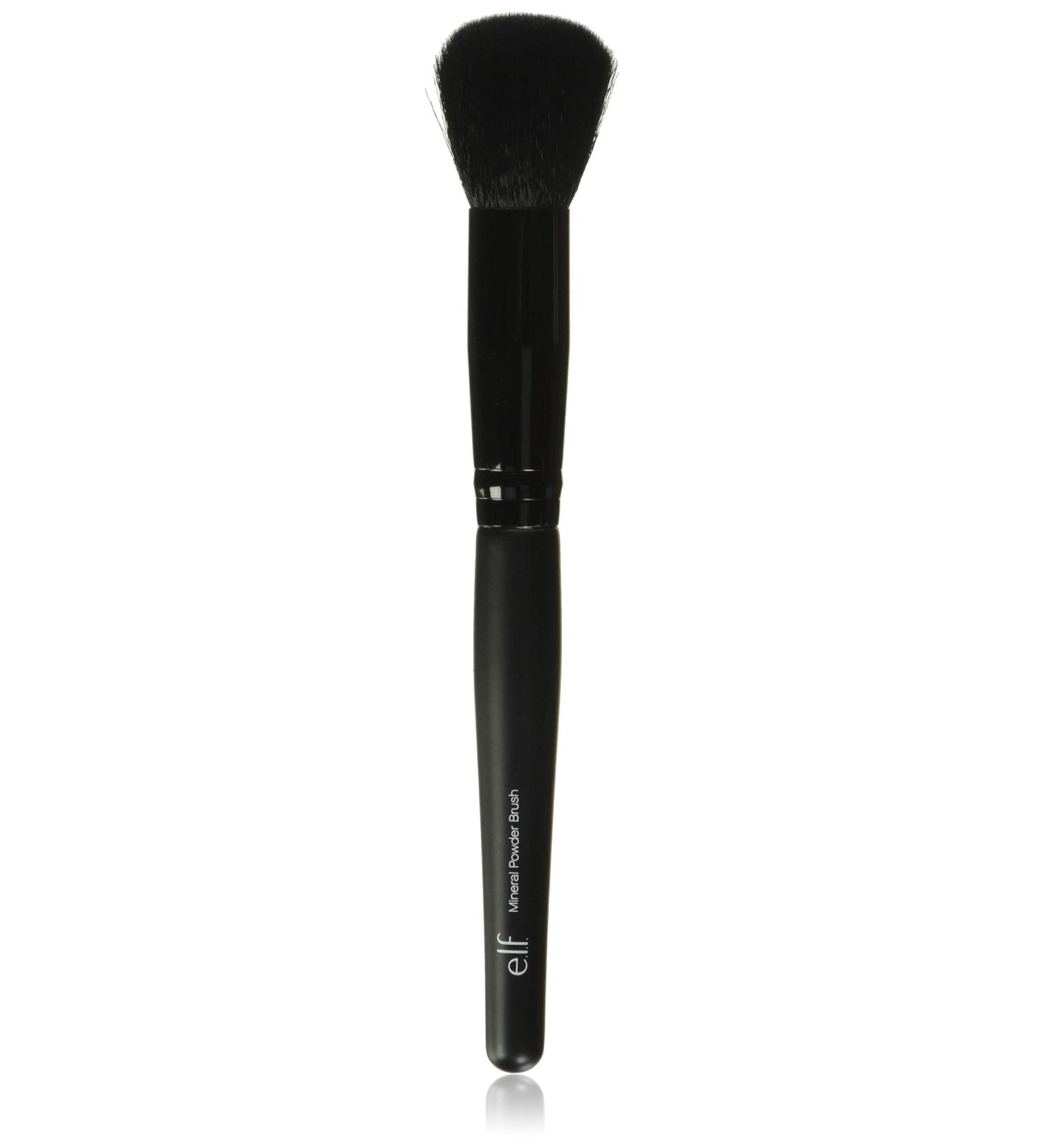 e.l.f. Cosmetics Mineral Powder Brush | Perfect for Loose & Compact Powder Application | Synthetic Bristles for Flawless Finish - Buy Online on GoSupps.com