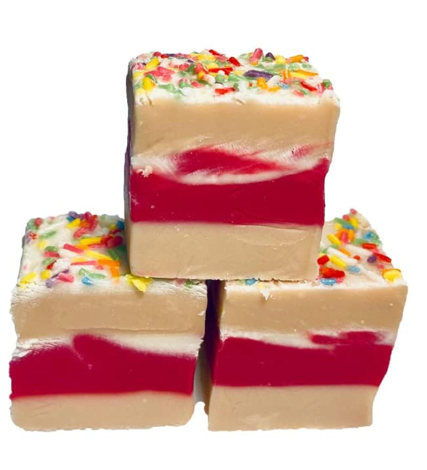 Ellies Jellies The Fudge Factory Birthday Cake Fudge 2kg x1