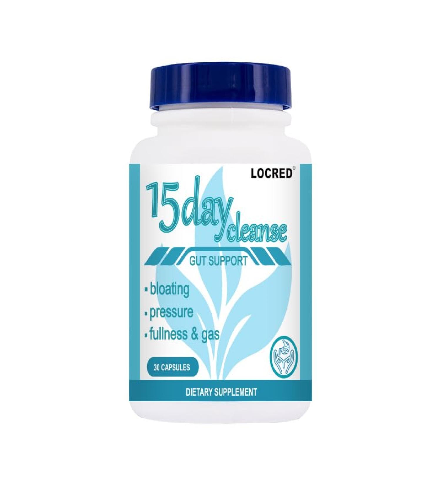 15-Day Gut Cleanse Capsules - TikTok Trending Detox Pills for Colon Cleansing & Gut Health Support - Fast International Shipping - Buy Online on GoSupps.com