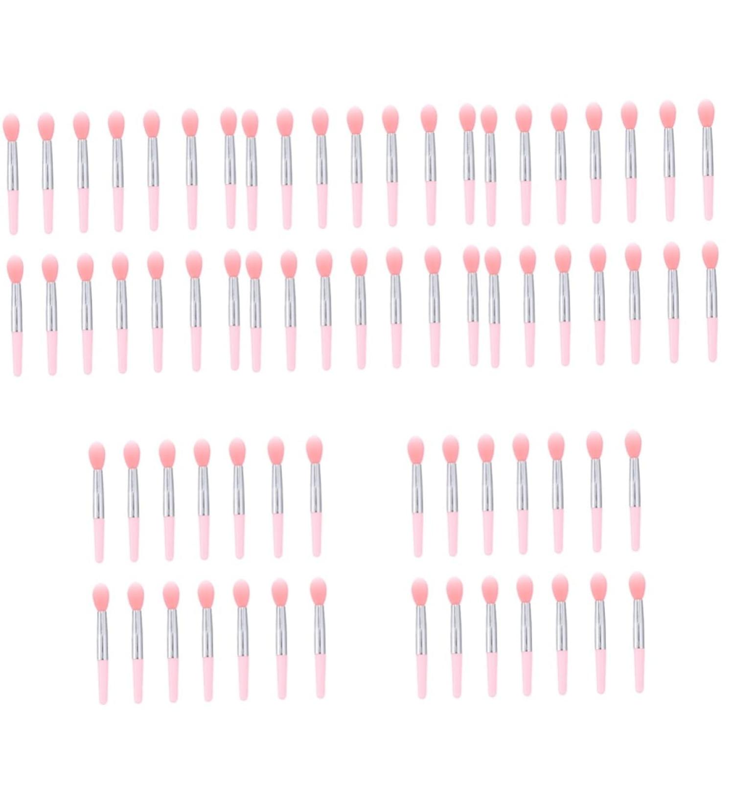 Ipetboom 5 Sets Lip Gloss Brush Makeup Lip Gloss Lipstick Applicator Nose Lip Exfoliating Applicator Silicone Lip Applicator Lipstick for Women Make up Silica Gel Miss Pink Makeup Tools - Buy Online on GoSupps.com