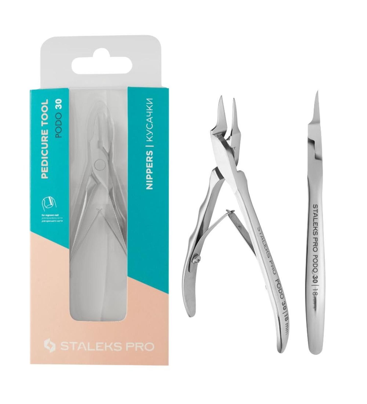 STALEKS PRO 18mm Ingrown Nail Nippers for Pedicure - Professional Quality International Shipping - Buy Online on GoSupps.com