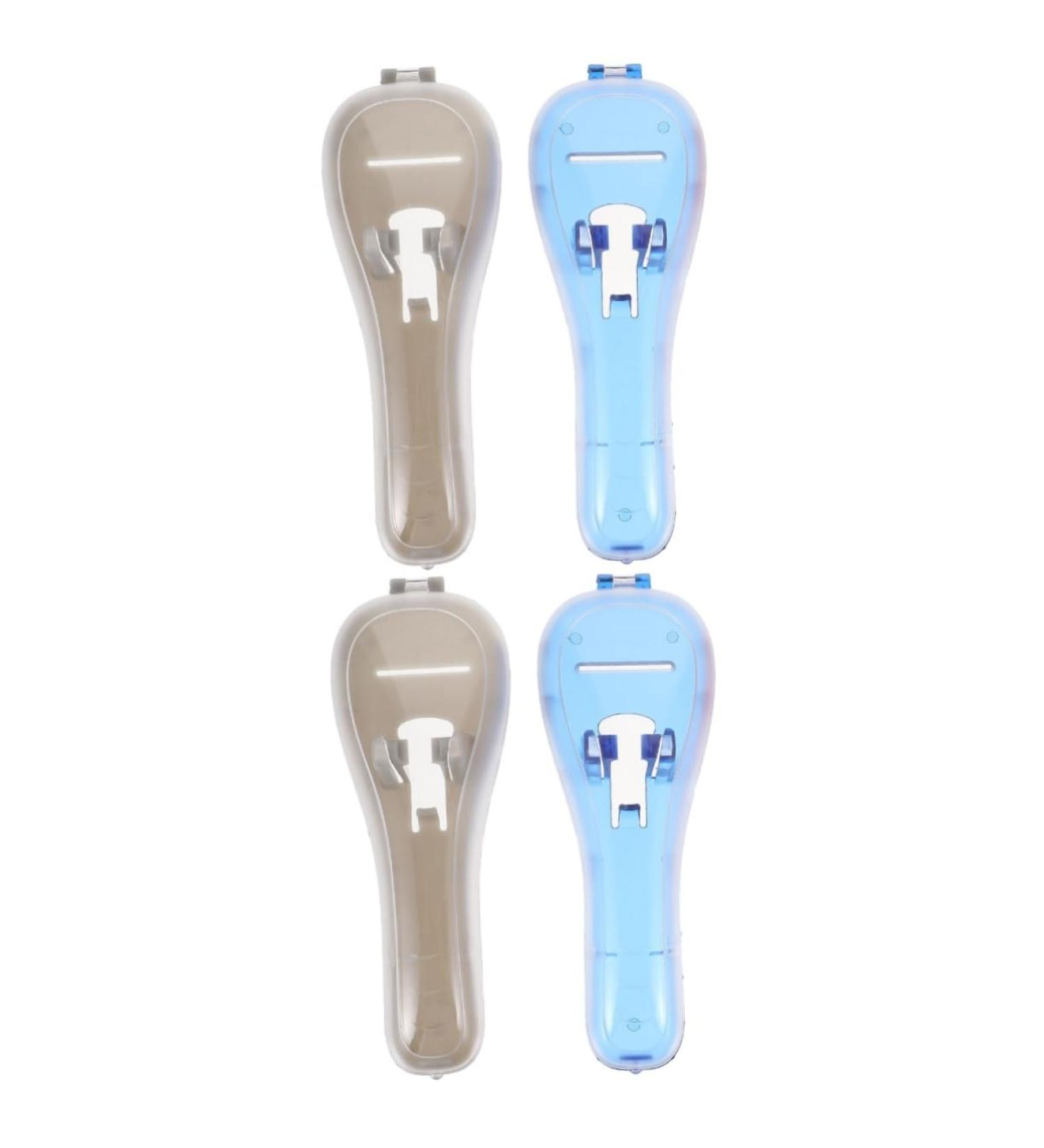 Beavorty 4-Piece Razor Storage Box for Men | Durable Travel Case & Holder for Safe Razor Storage - Buy Online on GoSupps.com