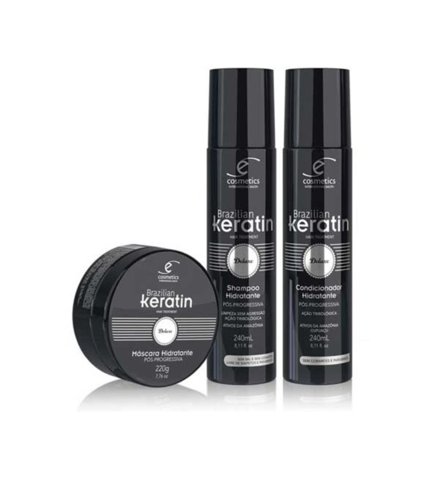 Brazilian Keratin Deluxe Hair Care Set | 23.95 Oz | Straightening Smoothing & Anti-Frizz Treatment - Shop Now - Buy Online on GoSupps.com