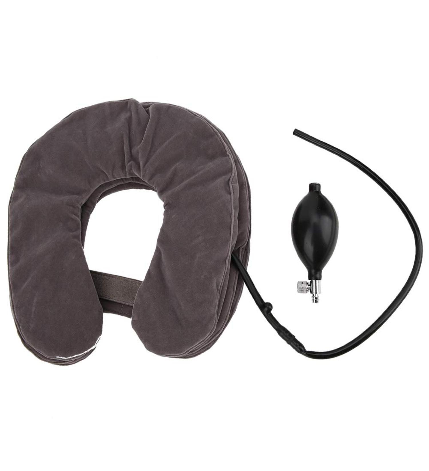 Haofy Inflatable Cervical Neck Traction Device | Portable Neck Support for Ergonomic Decompression - Shop Internationally - Buy Online on GoSupps.com