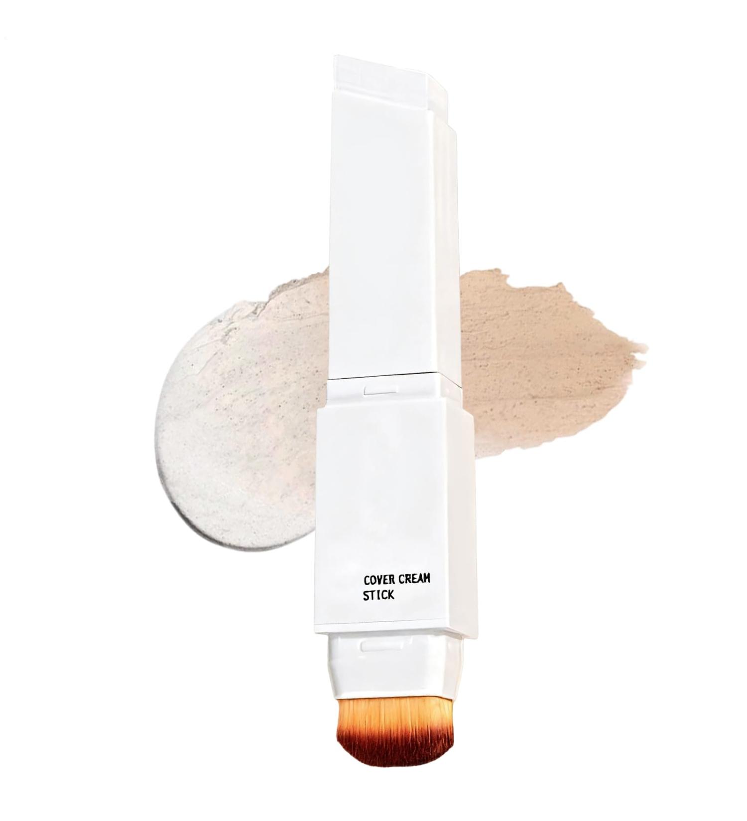 Foundation Stick13g Oil Control Concealer 2in1 Double Head for Women and Girls Daily Outdoor Travel 3natural - Buy Online on GoSupps.com