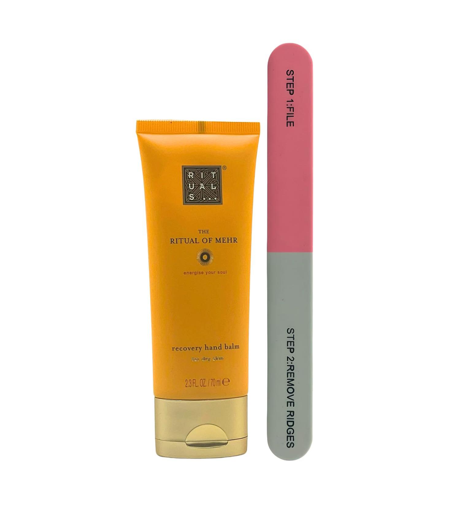 Recovery Hand Cream Balm & Nail File Giftset Bundle (70) 49.5 g (Pack of 2) - Buy Online on GoSupps.com