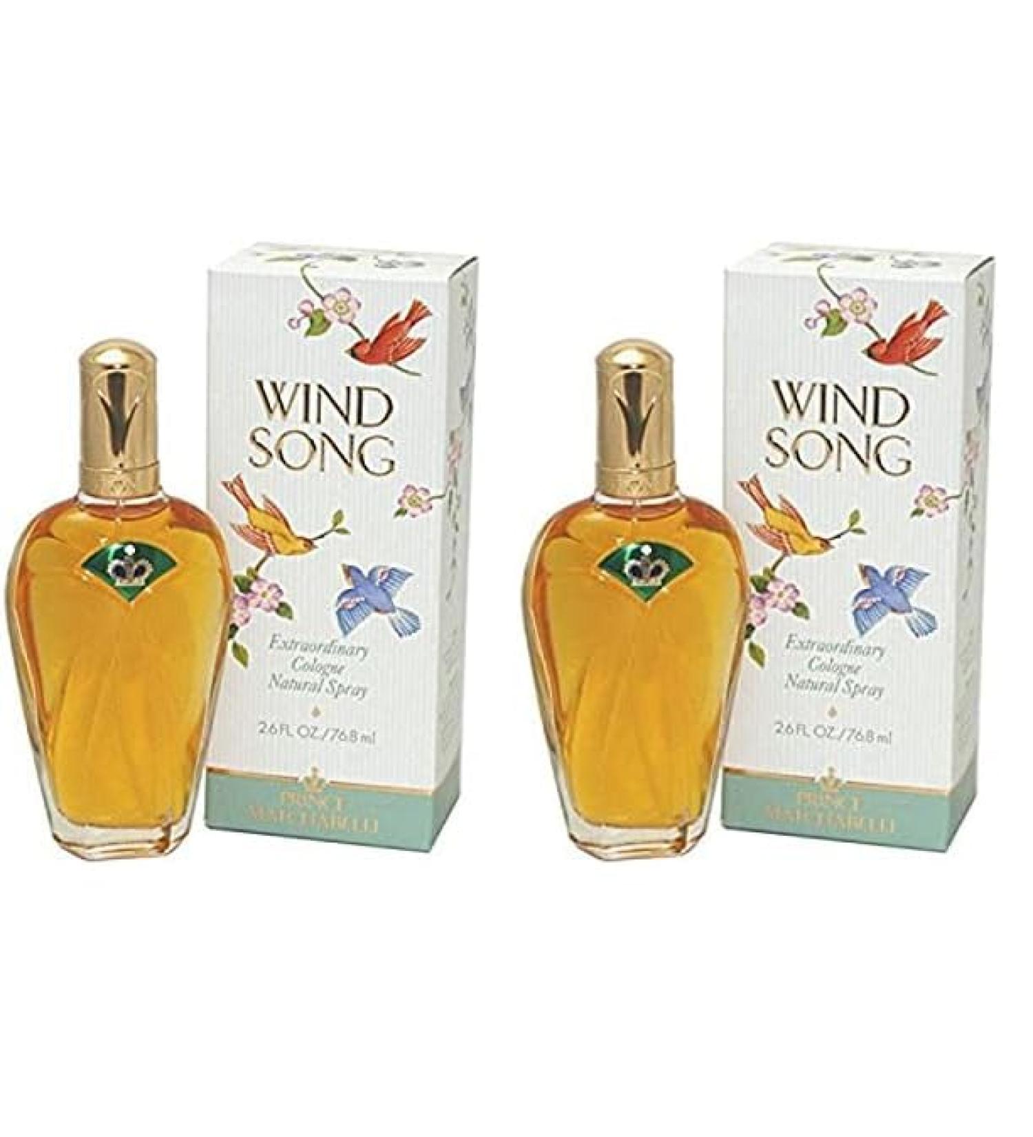 Prince Matchabelli Wind Song For Women. Cologne Spray Natural 2.6 Ounces (Pack of 2) - Buy Online on GoSupps.com