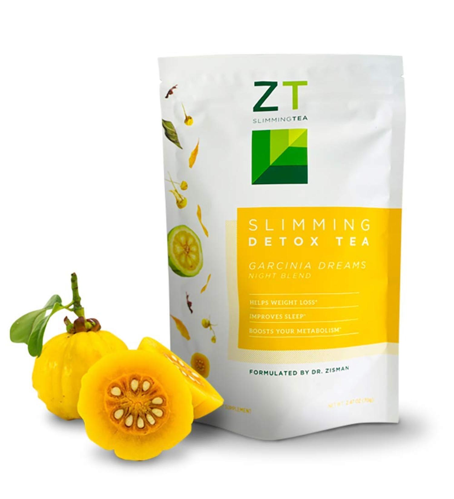 Dr. Zisman ZT Slimming Detox Tea | Garcinia Dreams Night Blend | Weight Loss Tea for Better Sleep, Digestion & Stress Relief - Buy Online on GoSupps.com