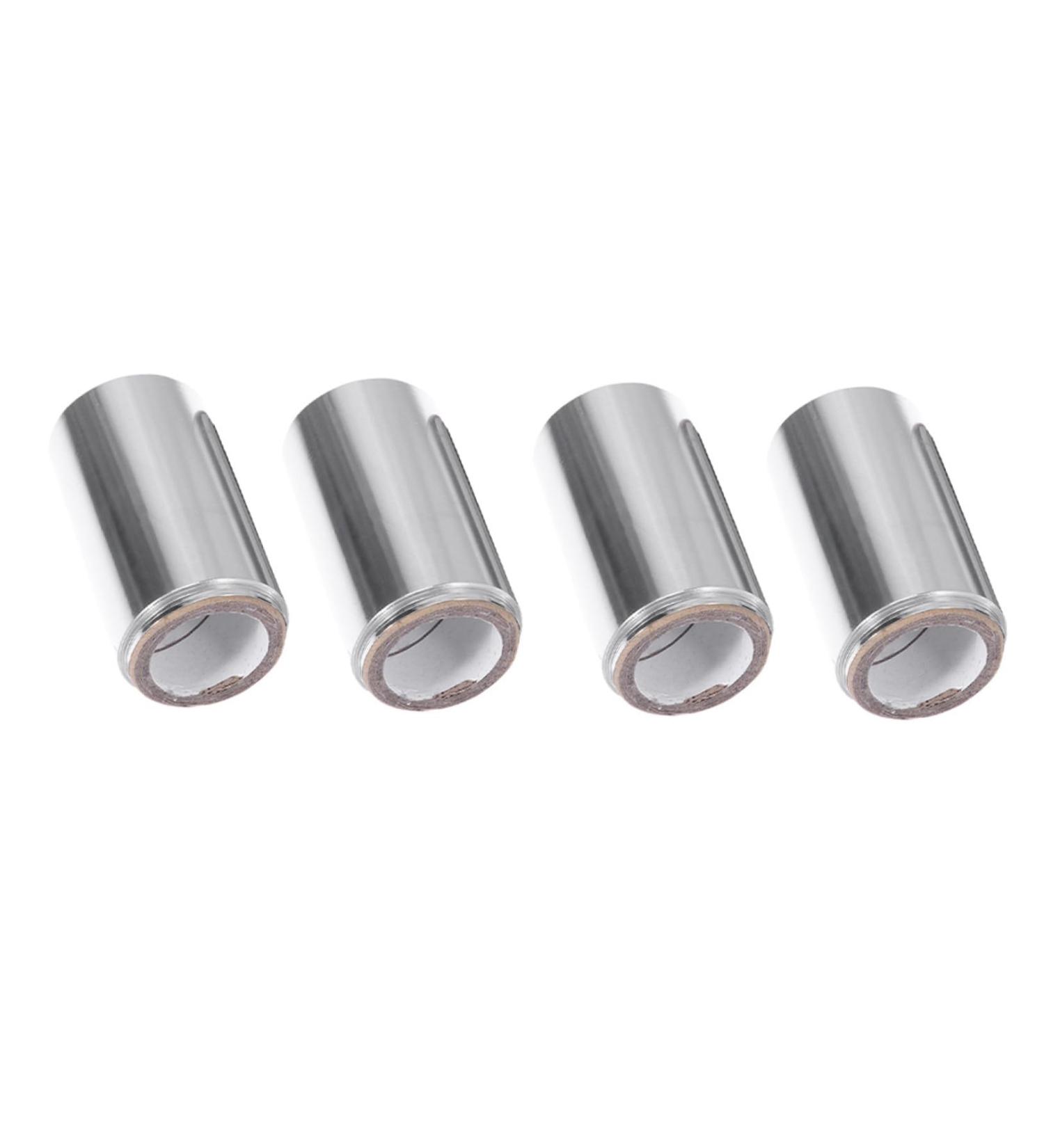 BESTYASH 4rouleaux Coloration Pour Cheveux De M ches Argent es Outil De Permanente Outil De Coiffure Aluminium Pour Ongles - Buy Online on GoSupps.com