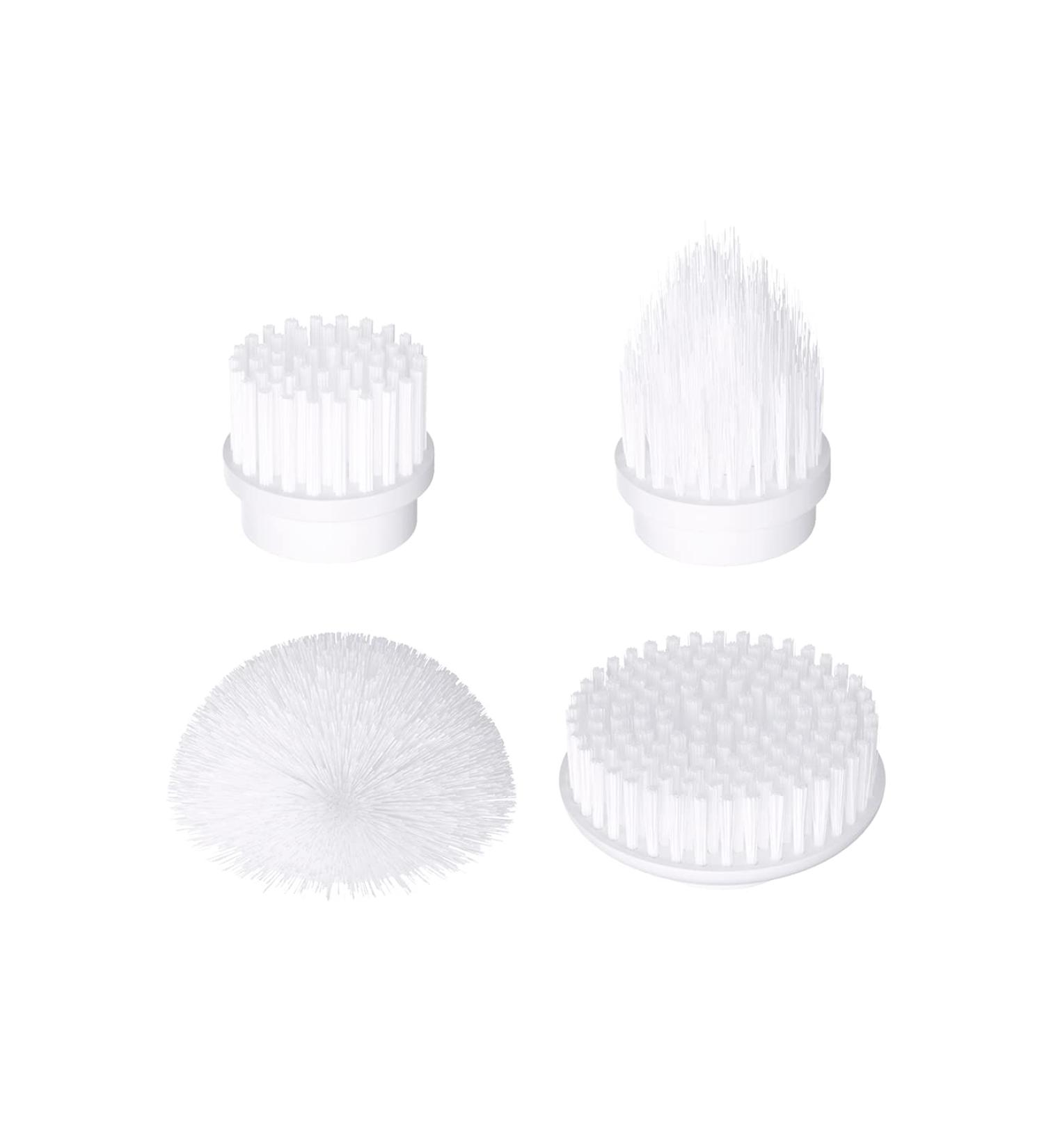 Tilswall M3 Brush Heads 4 Pack - Replacement Brush Heads for Electric Spin Scrubber - Ideal for Tile Grout, Floor, Tub, and Bathroom Cleaning - Buy Online on GoSupps.com