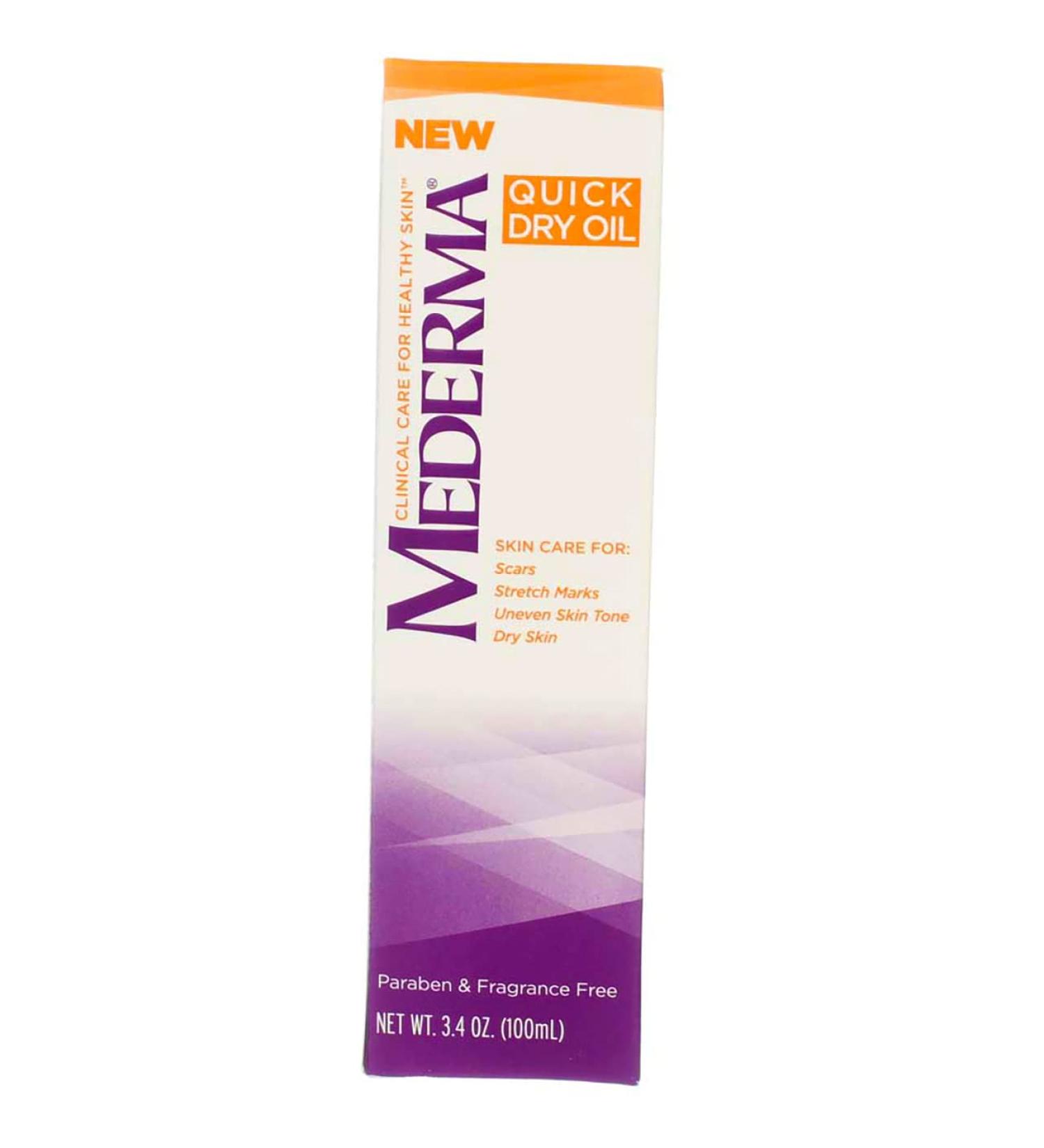 Mederma Quick Dry Oil 3.4 oz ( Pack of 2) - Buy Online on GoSupps.com