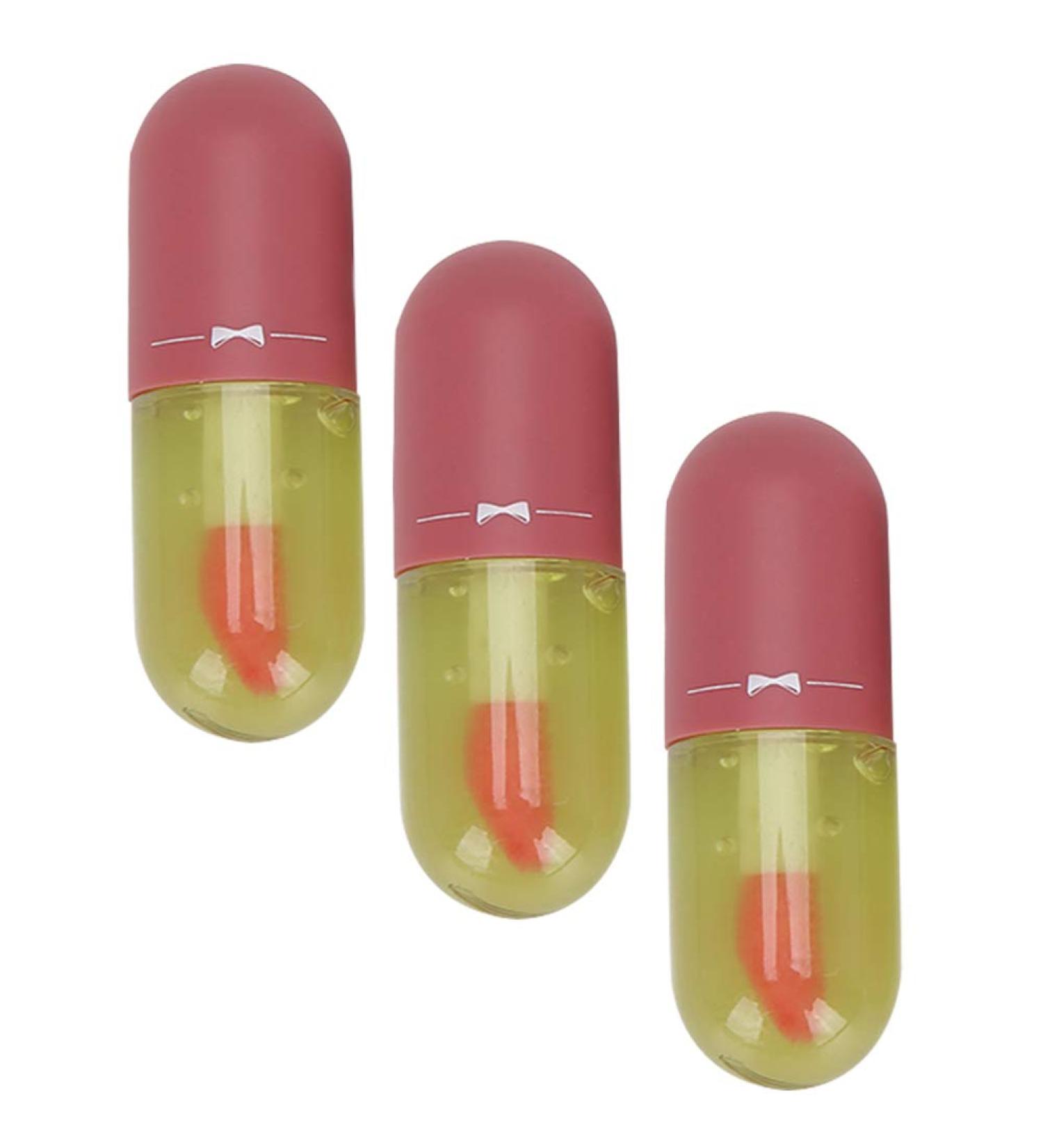 Sonew Lip Plumper | 3 Pack Moisturizing Gloss for Plump Lips | Discoloration Lip Liquid Lipstick & Lip Glaze - International Shipping - Buy Online on GoSupps.com